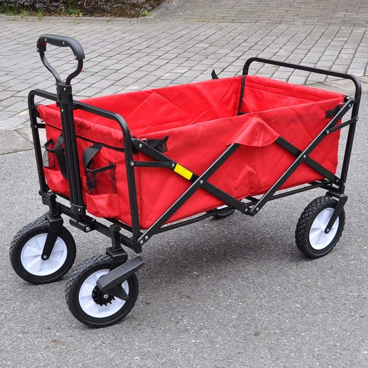 SchwerlastKlappbarer GartenHandwagen, Zusammenklappbarer