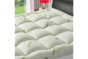 1200 GSM Extra Thick Bamboo Mattress Topper King