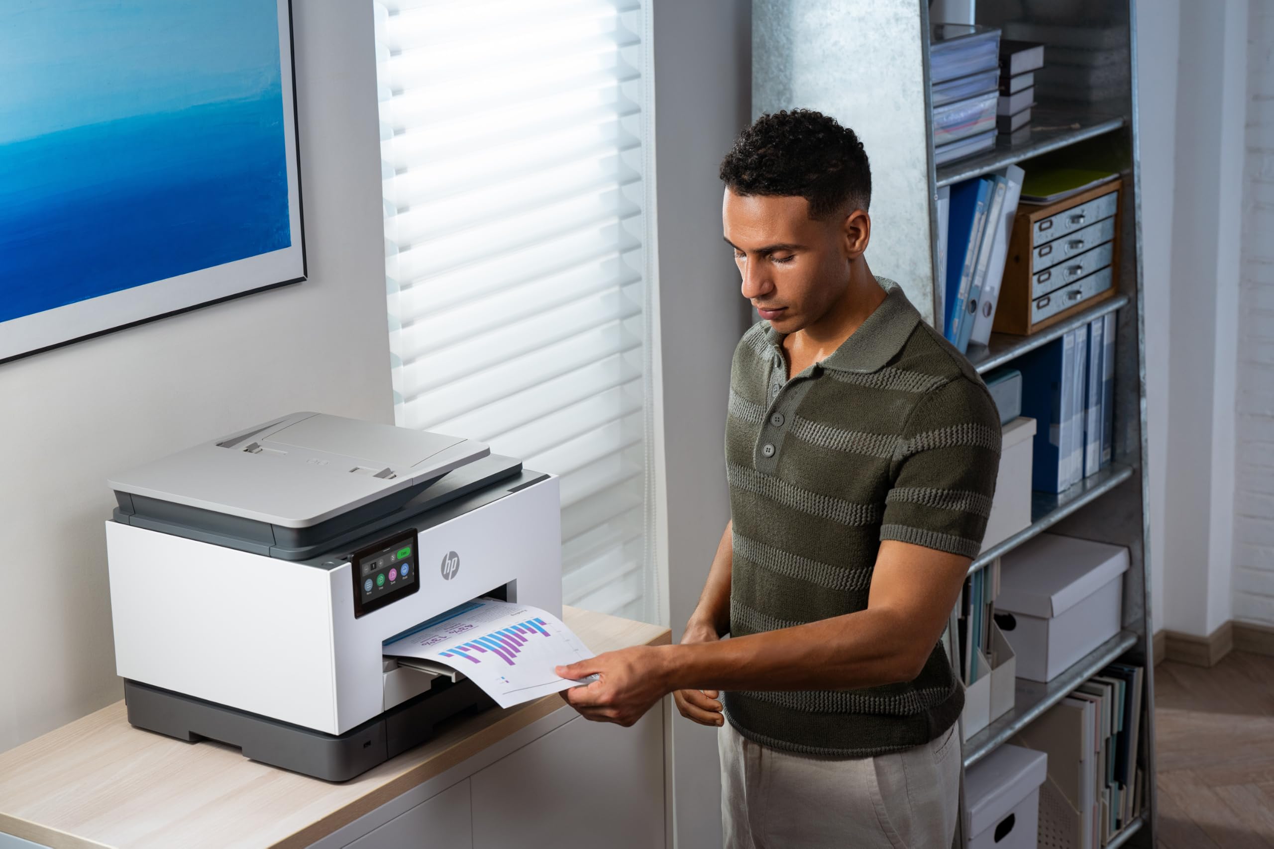 HP OfficeJet Pro 9132 All-in-One A4, Ink, 25/20p. mono/col., MF, fax (C2WM1B#629)