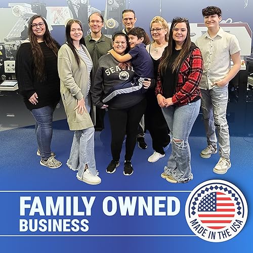 Miniatura 6 de McAuley Labels Etiquetas de activos personalizadas para equipos, numeradas, permanentes, poliéster metalizado resistente, adhesivo más fuerte,