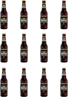 Kostritzer Schwarzbier – Black Lager 4.8% - 330ml Glass Bottles - Pack of 12