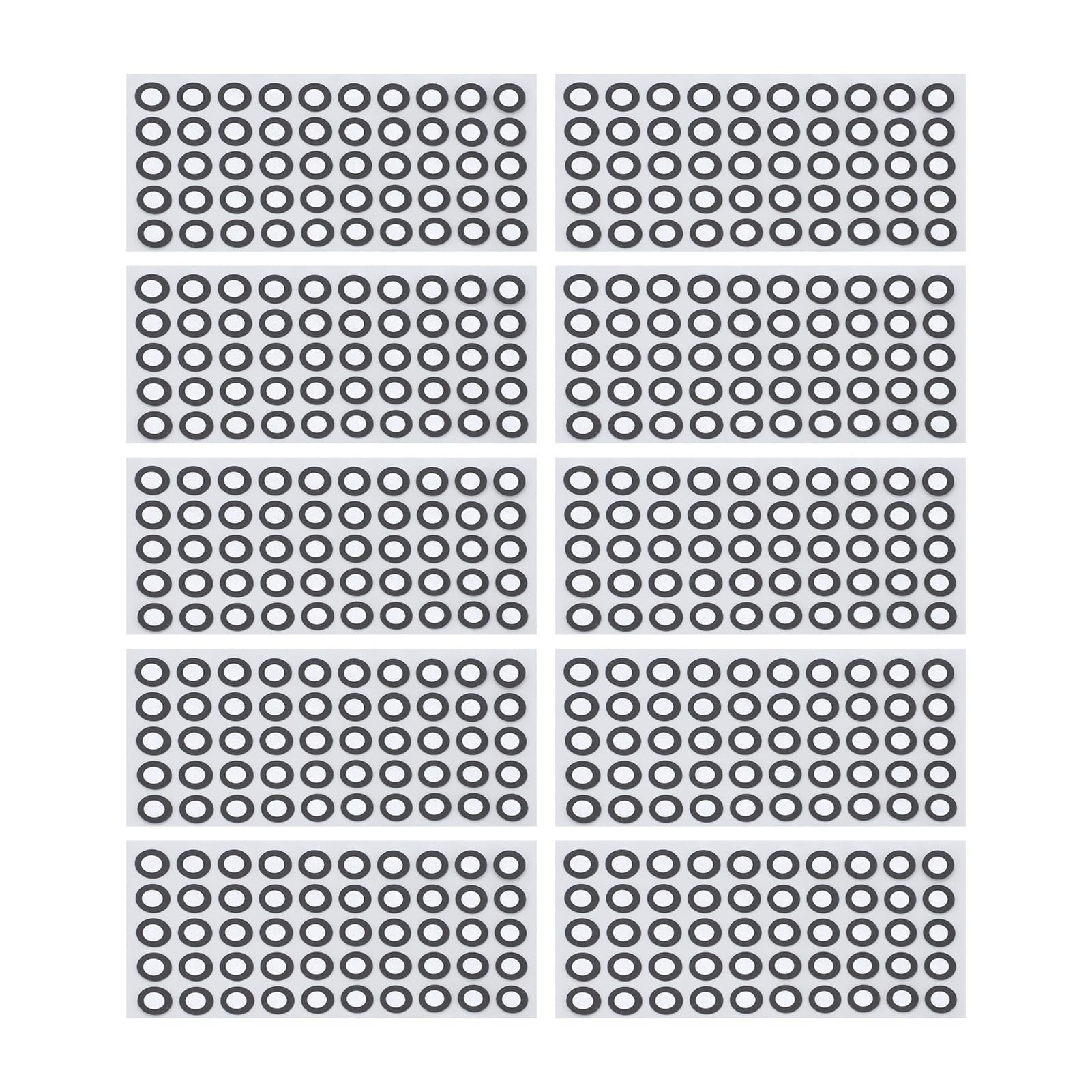 Marqueur de points de suivi for Scanner 3D, 1000 pièces, 6/10MM, haute réflexion, forte adhérence, cibles de positionnement Capturez des détails fins