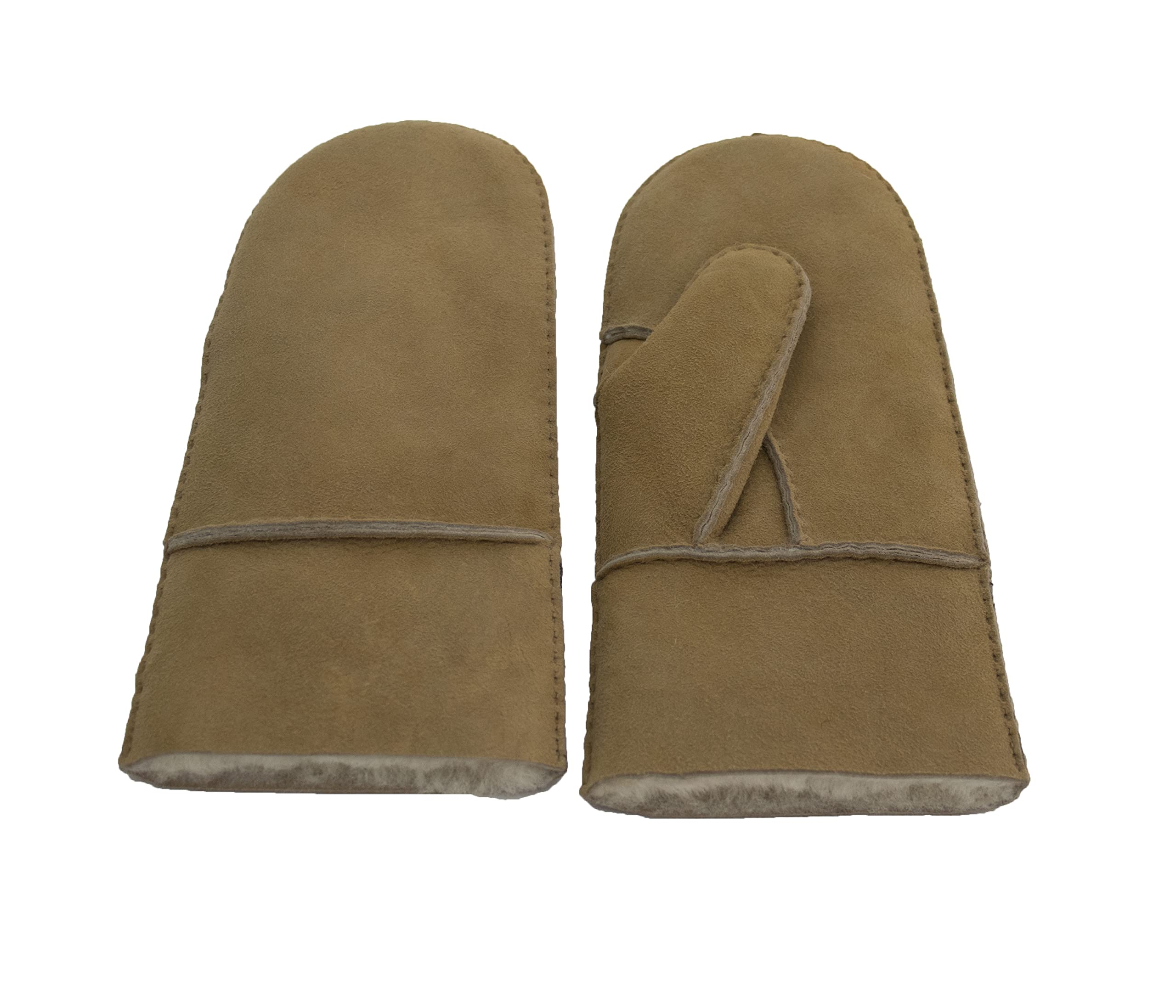 Reissner Lammfelle - Guantes - para Hombre Beige Beige XS