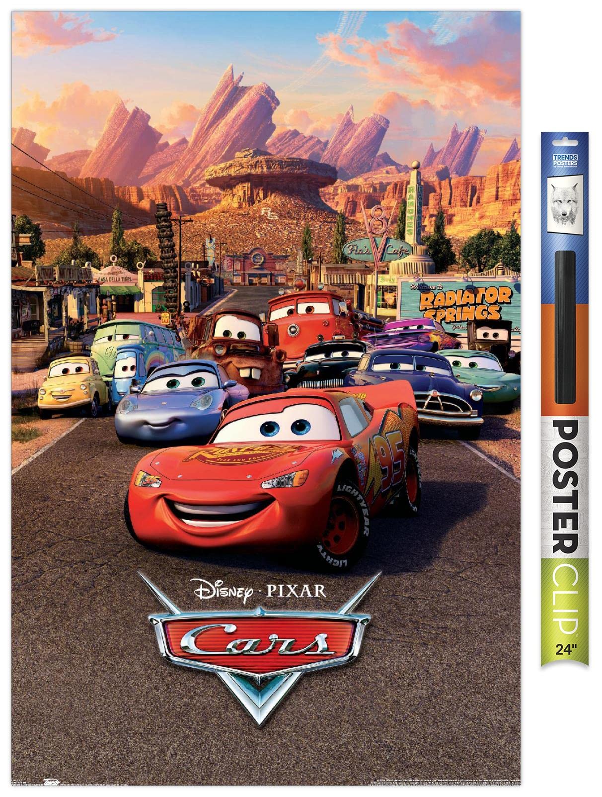 Amazon.co.jp: Trends International ディズニー ピクサー カーズ - 1