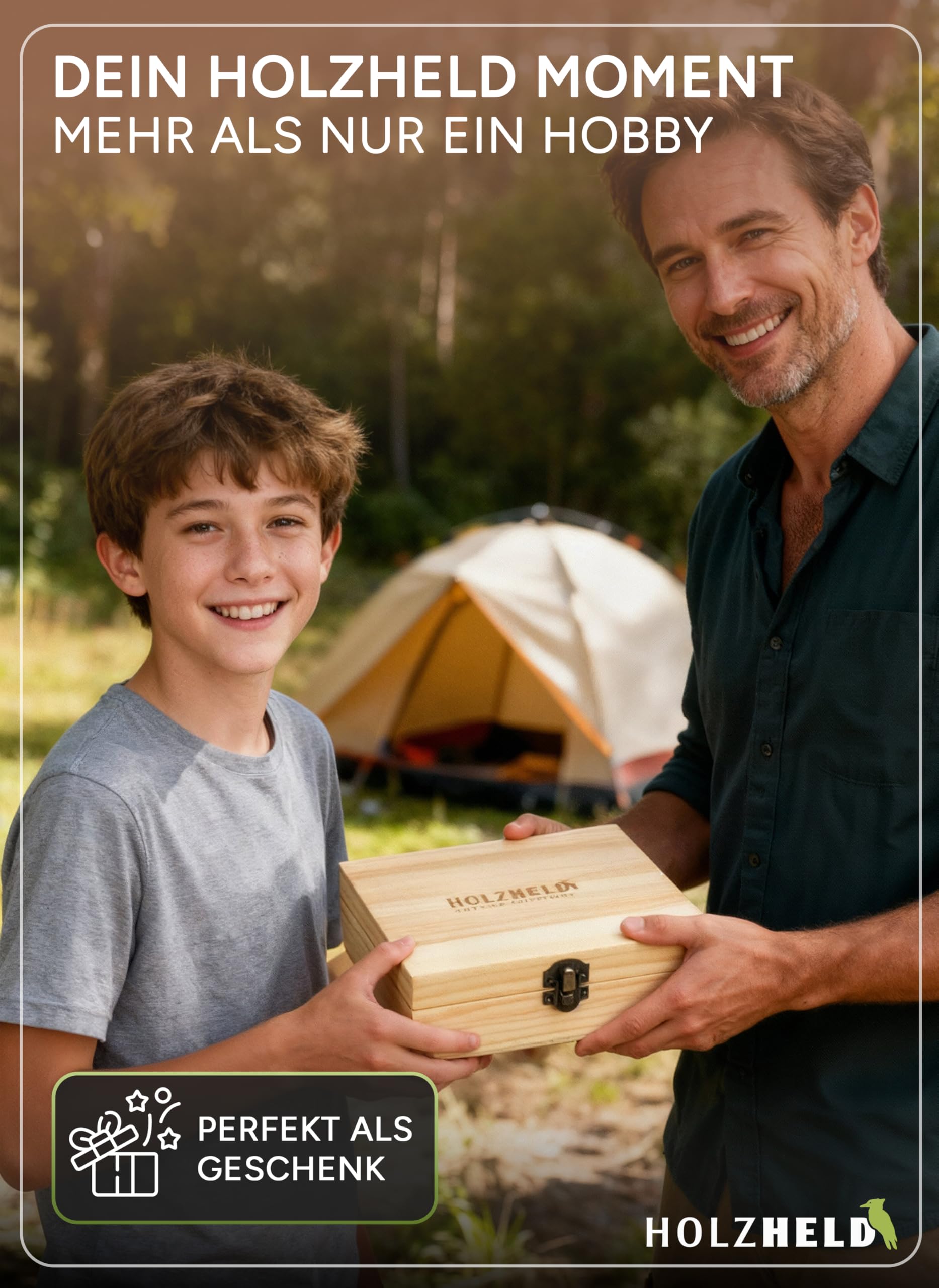 HOLZHELD - Set di 6 forbici per legno in acciaio giapponese di alta qualità per la lavorazione del legno.