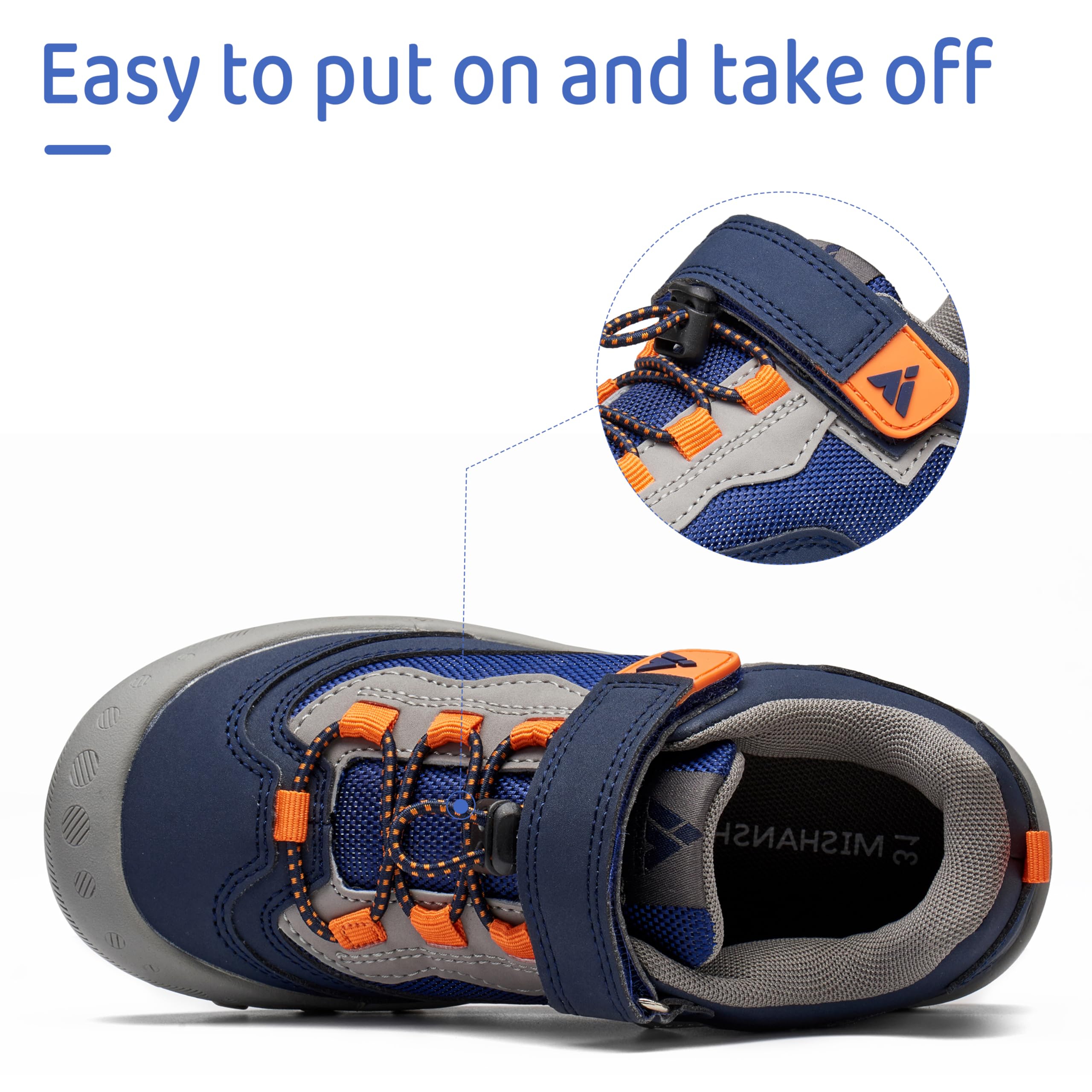 Mishansha Zapatillas de Running Niño Niña Botas de Senderismo Transpirables Calzado Montaña