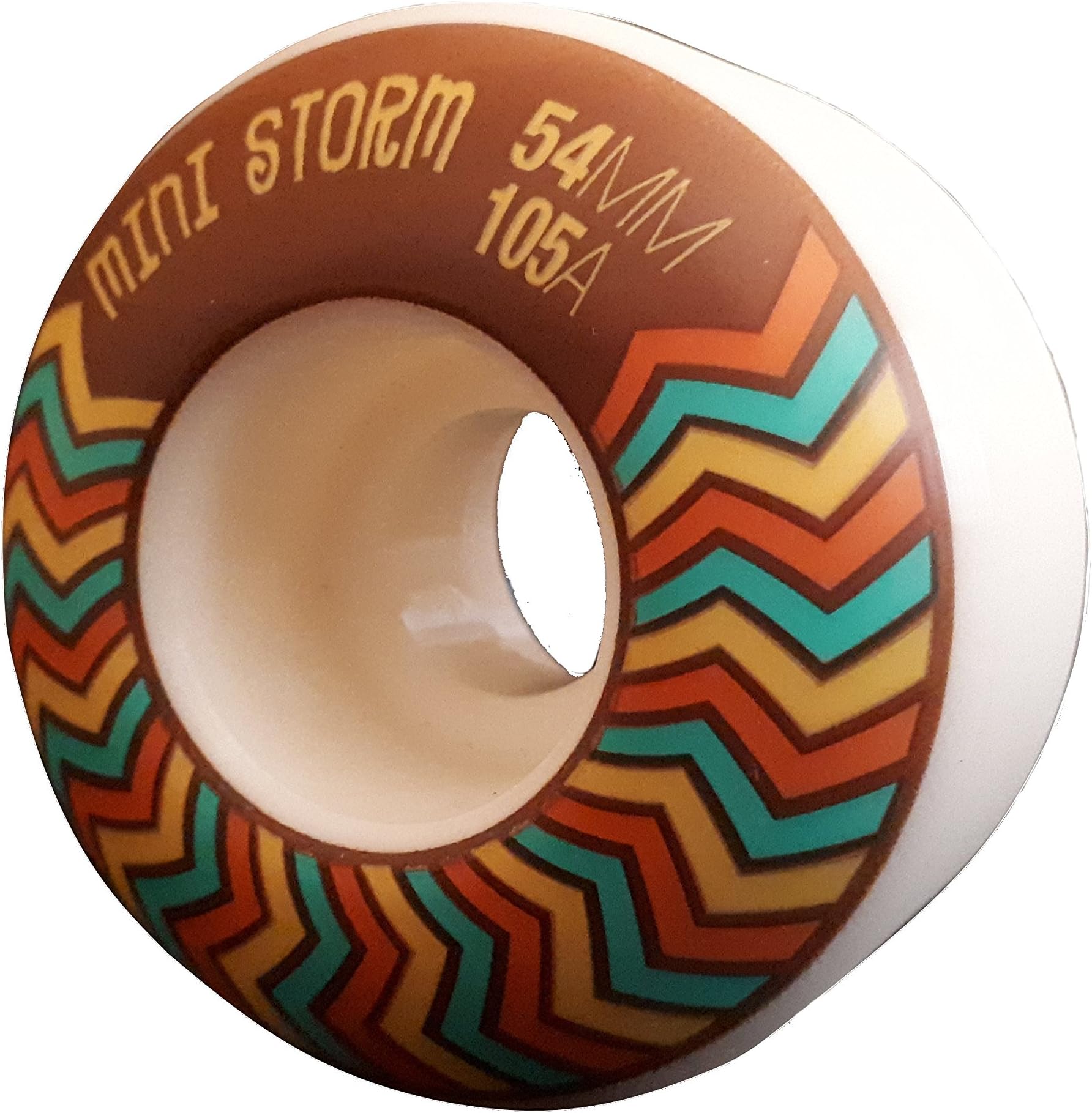 Outrage New Pro Skateboard Wheels 54mm 105a Street Park Ramp WHITE Free Post