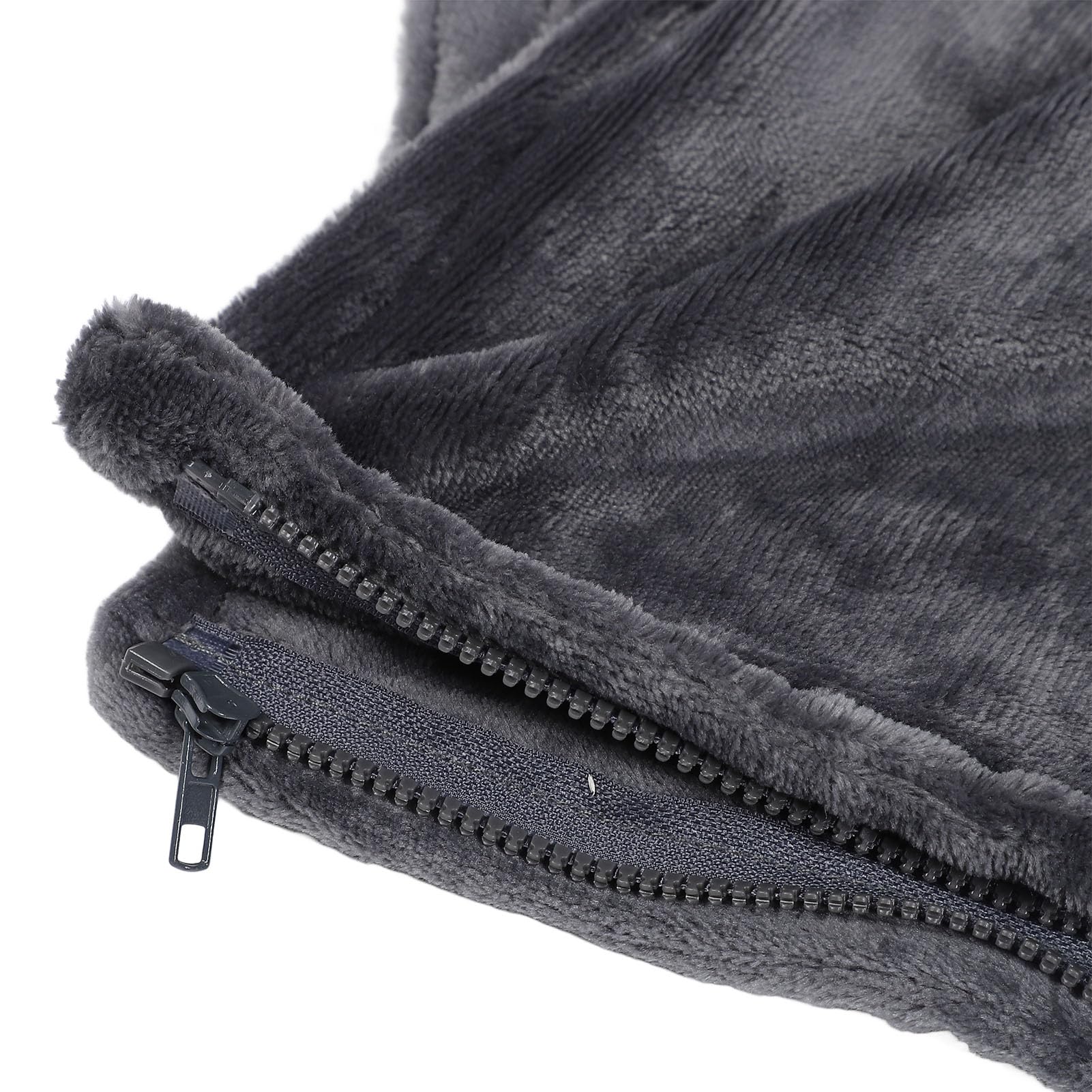 Irfora Coperta Riscaldata Coperta Elettrica Indossabile in Pile di Corallo 5V, con Custodia per Oggetti Speciali, per Varie Occasioni Ed Esigenze