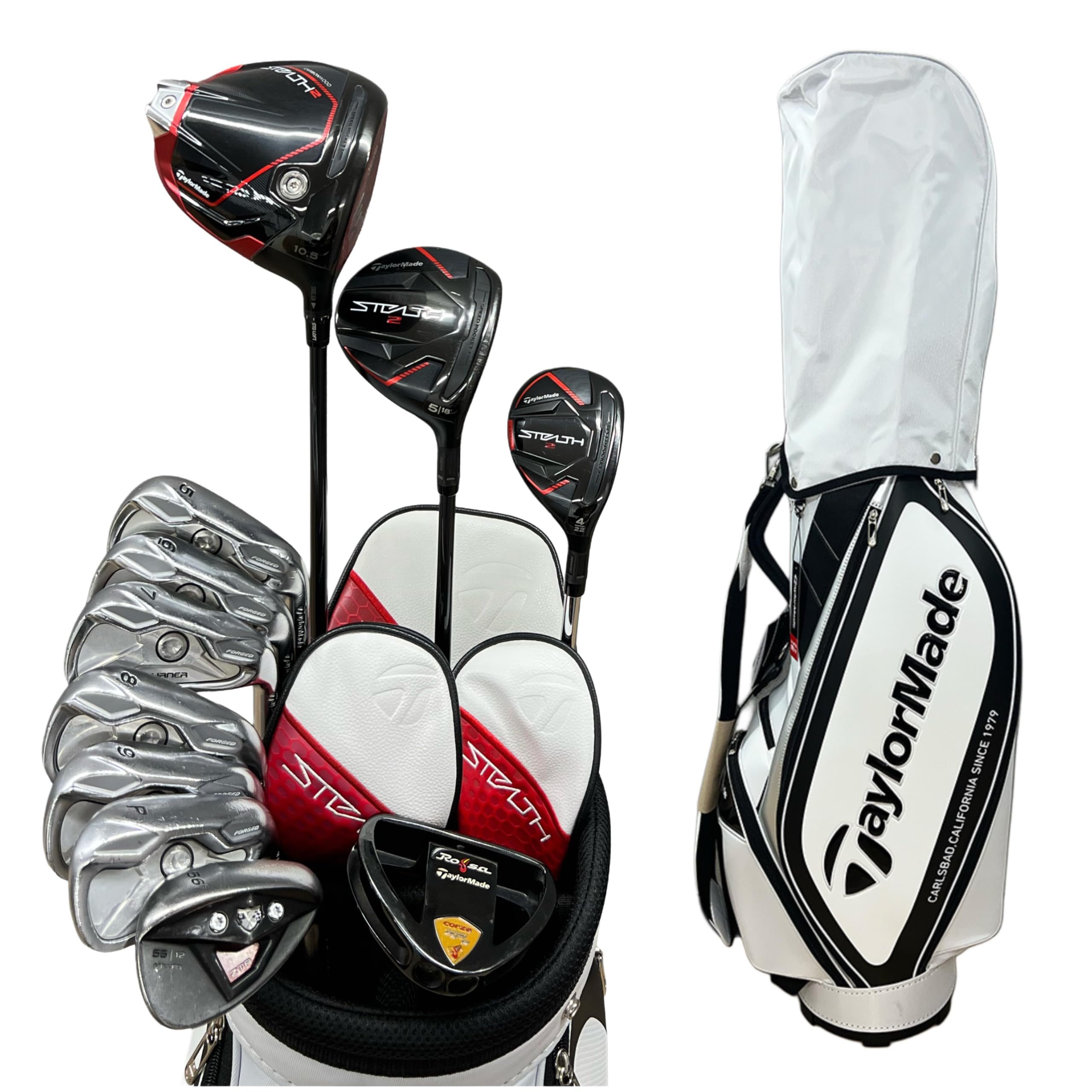 新品‼️stealth2 メンズゴルフクラブセット Amazon.co.jp: 【中古】ゴルフクラブセット メンズ テーラーメイド