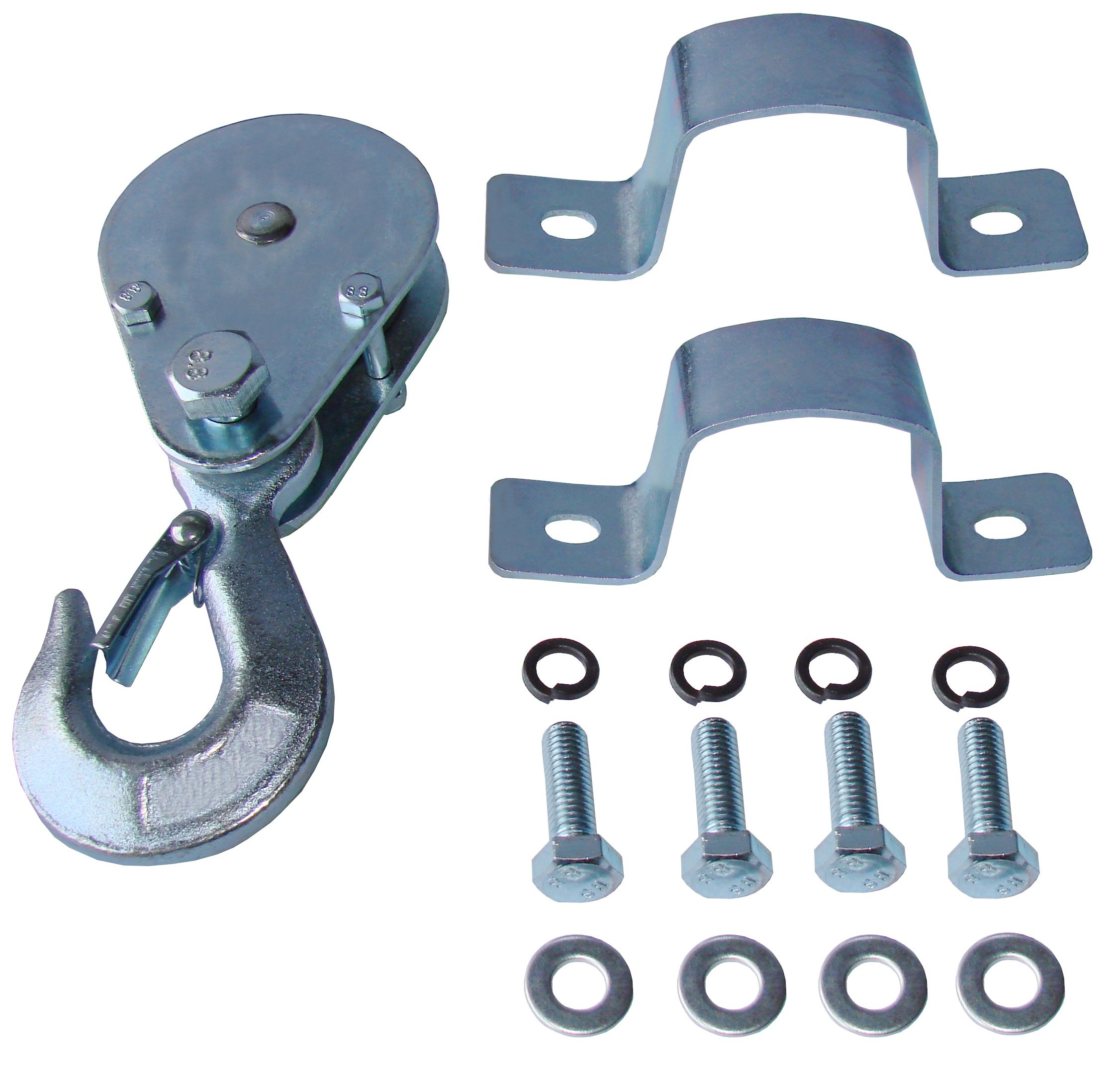 Paranco a fune Crossfer PA600 Verricello a fune con puleggia di ritorno Capacità di sollevamento 600 / 300 KG altezza di sollevamento 12 / 6m 230V
