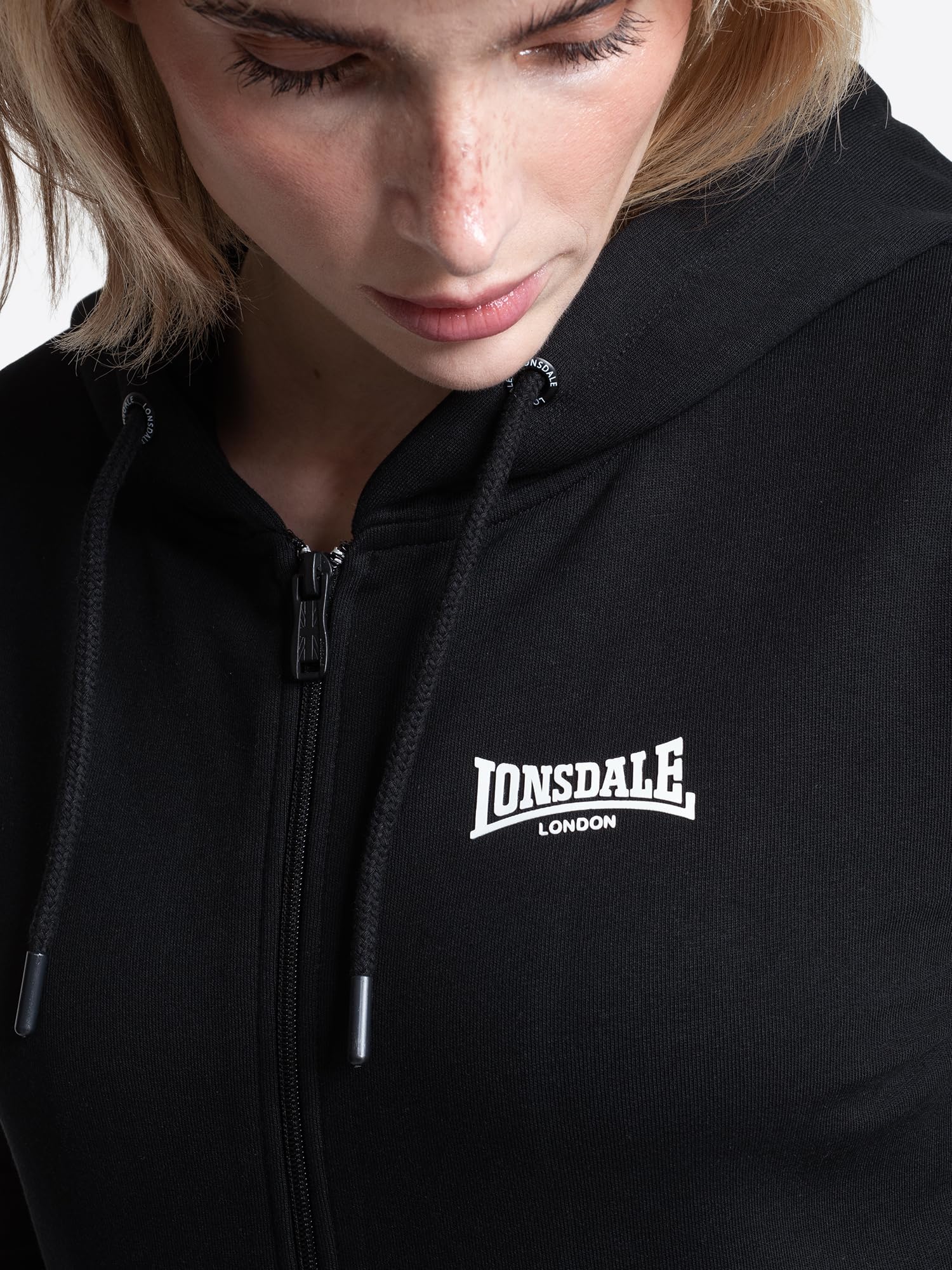 Lonsdale Calder Vale Sudadera con Capucha Mujer (Pack de 1)