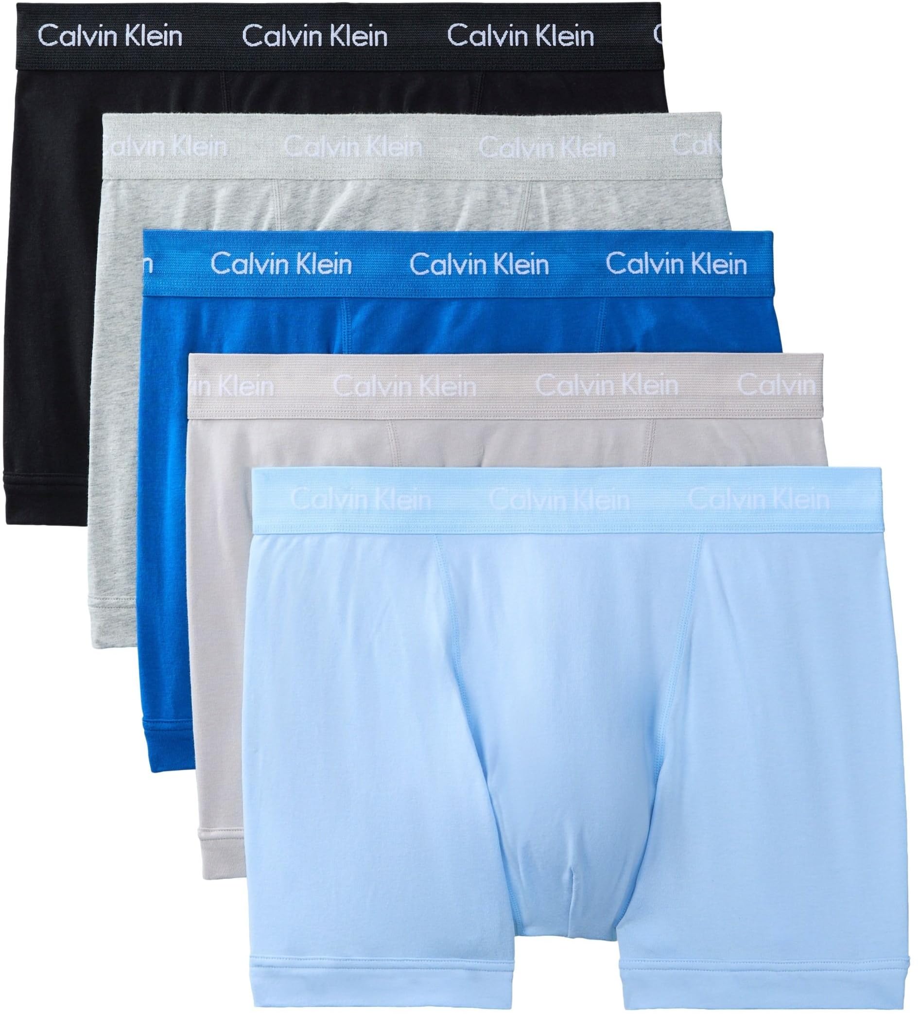 Calvin Klein Herren 5er Pack Boxershorts Trunks Unterwäsche