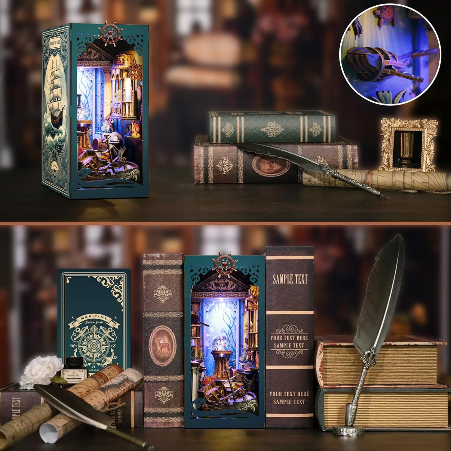 Fourth Wing Book Nook