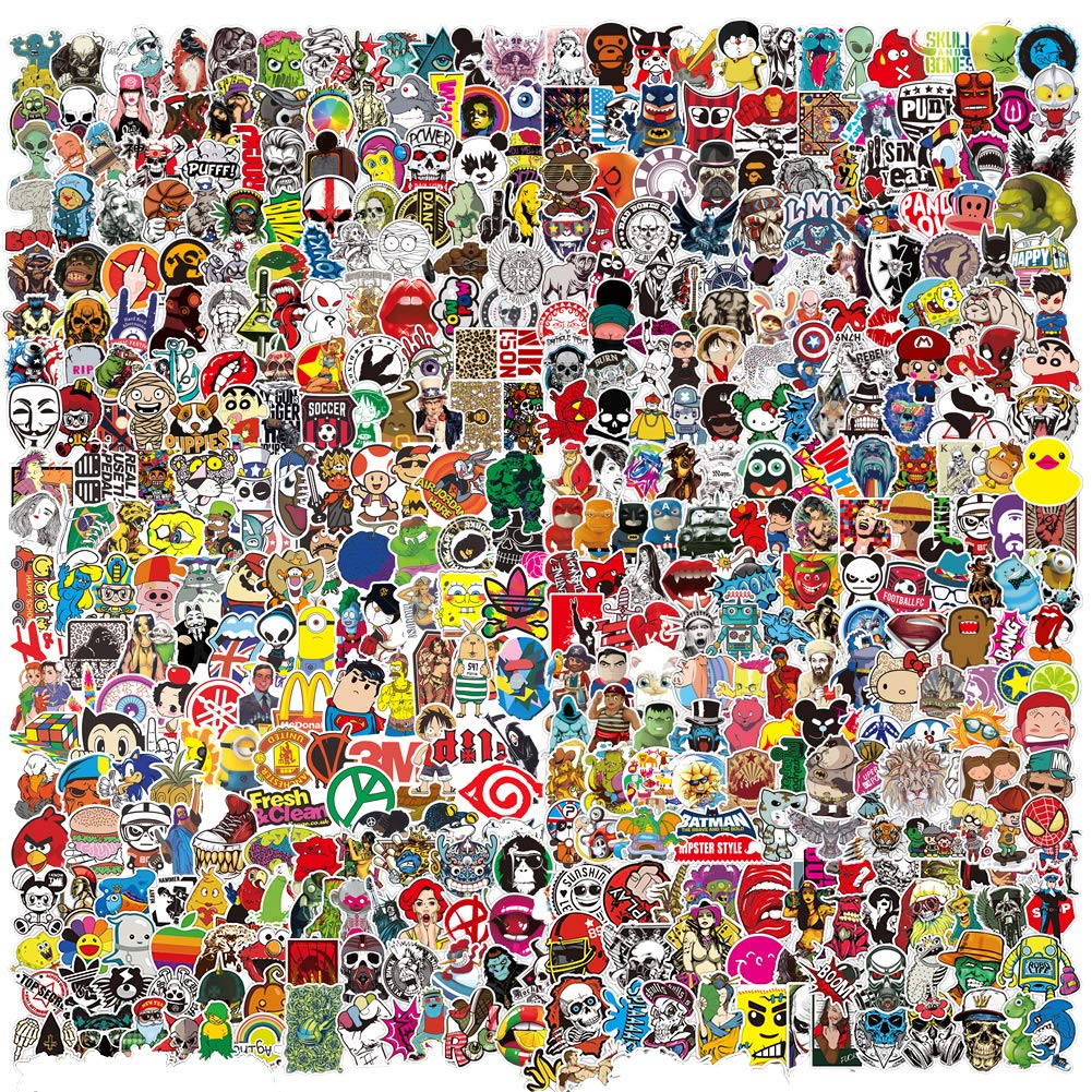 Buy 500pcs Sticker Packs for Adults Teens Kids,5 Styles Cute Aesthetic