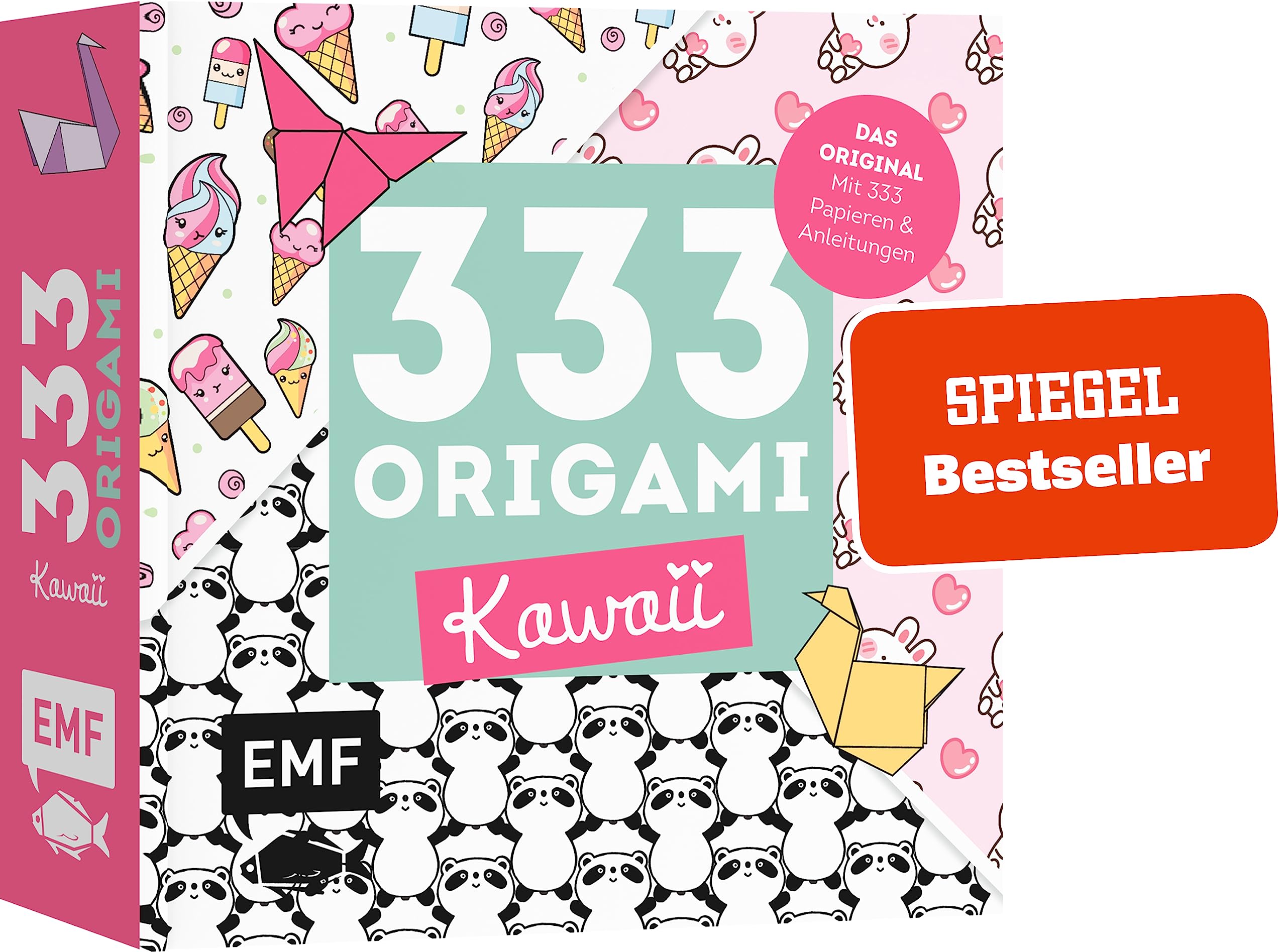 333 Origami - Kawaii: Mit Anleitungen und 333 feinen Papieren - Hochwertiges Origami-Papier mit süßen Motiven