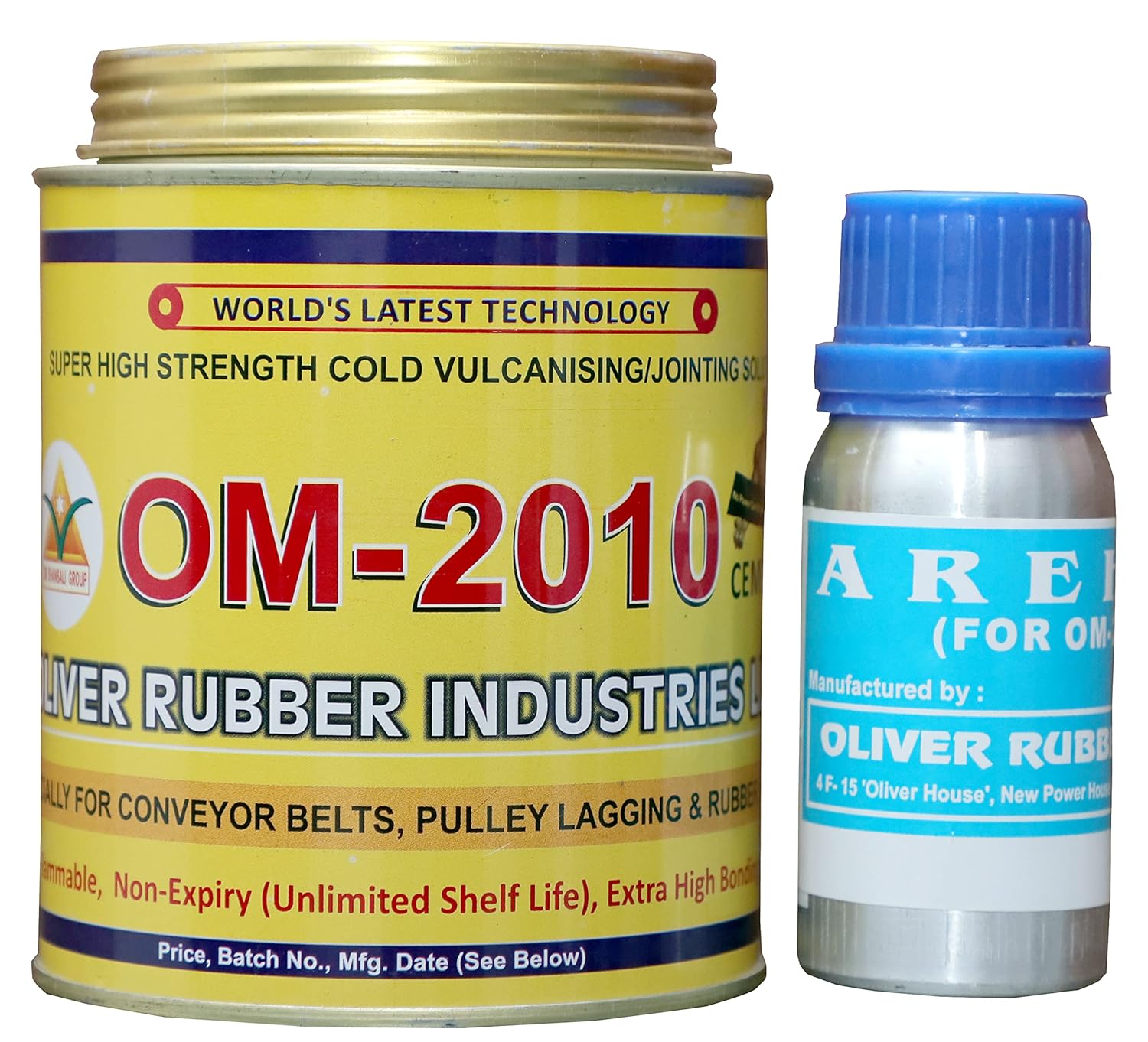 Cold Vulcanizing Glue OM2010 Cement for Conveyor Belt Jointing and Repairing Glue Jointing