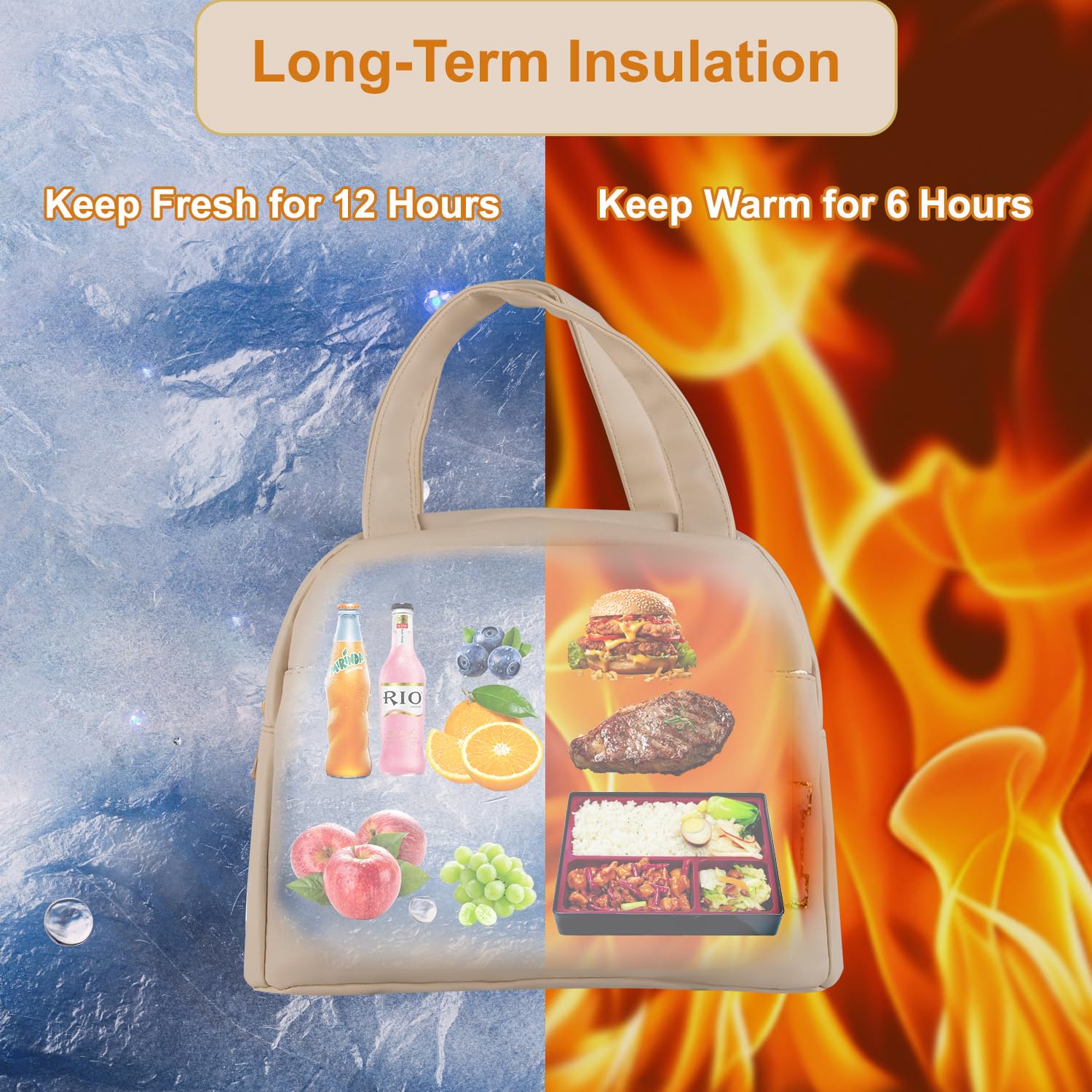 Onperpoe Insulated Kids Lunch Bag - Image 3