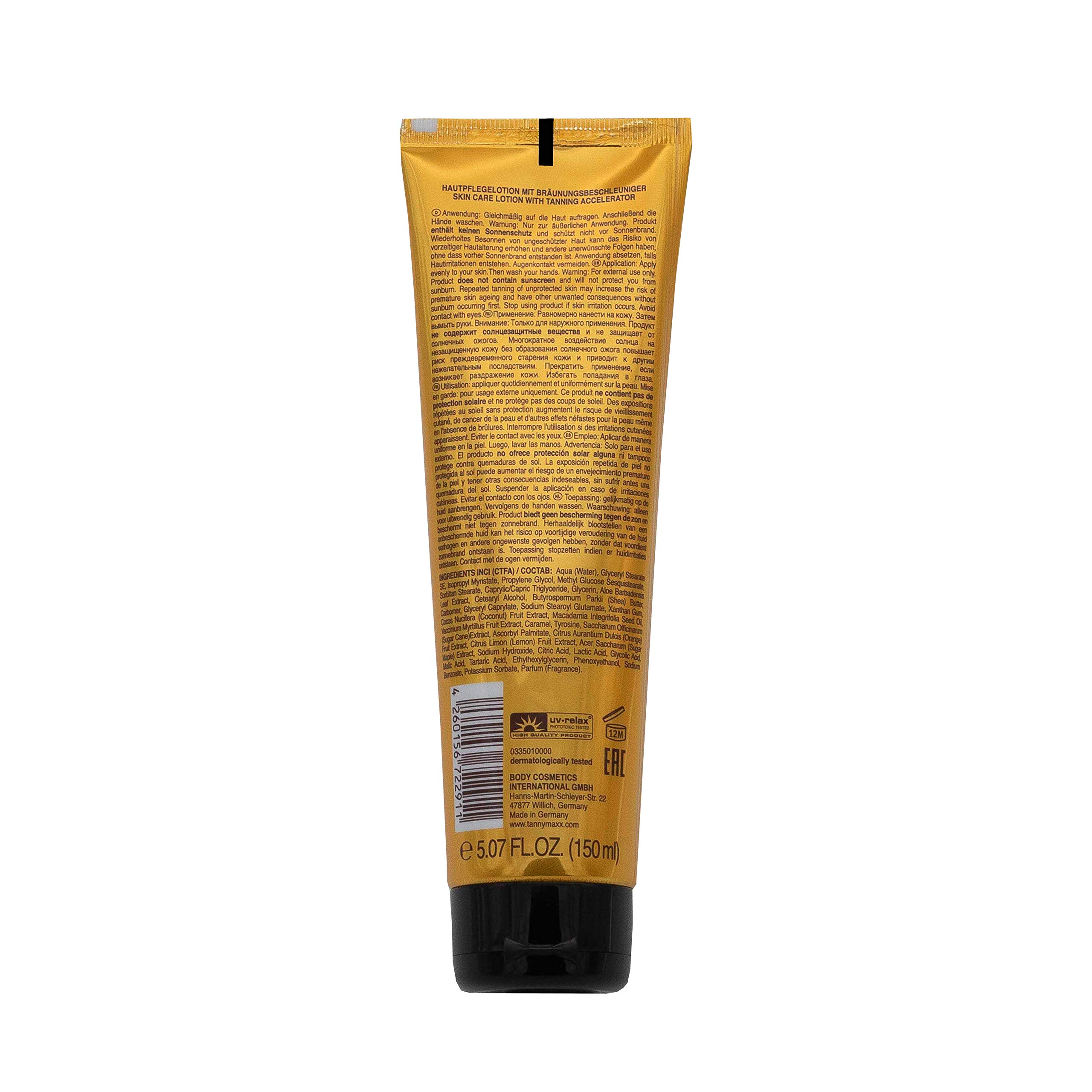 TannyMaxx Masło kokosowe 150 ml - masło kokosowe i shea - brązowe - do ciemnych odcieni skóry - kremowe