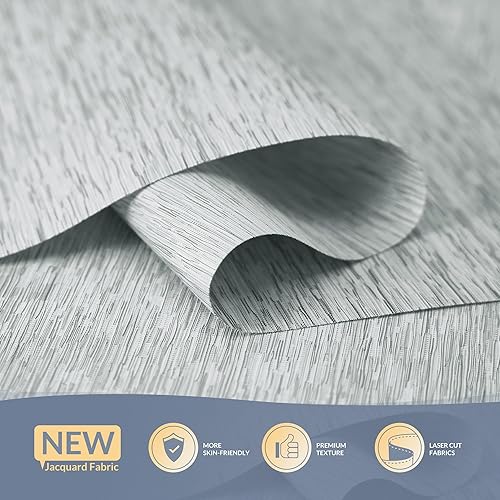 Miniatura 2 de Boolegon Persianas enrollables con filtro de luz para ventanas, inalámbricas, tela con aislamiento térmico, protección UV, persianas para el hogar,