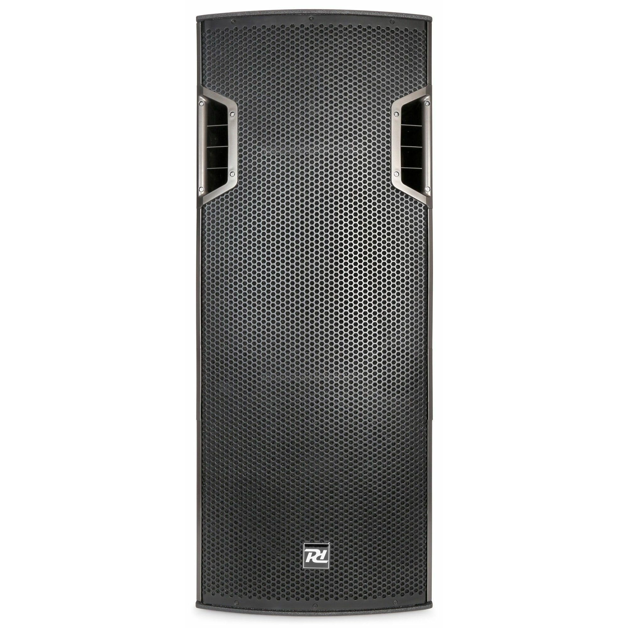 Power Dynamics PD625A Enceinte Active 2X 15, Puissance Max 1600 Watts, Sono Professionnelle, Boitier Résistant Très Solide avec Poignées