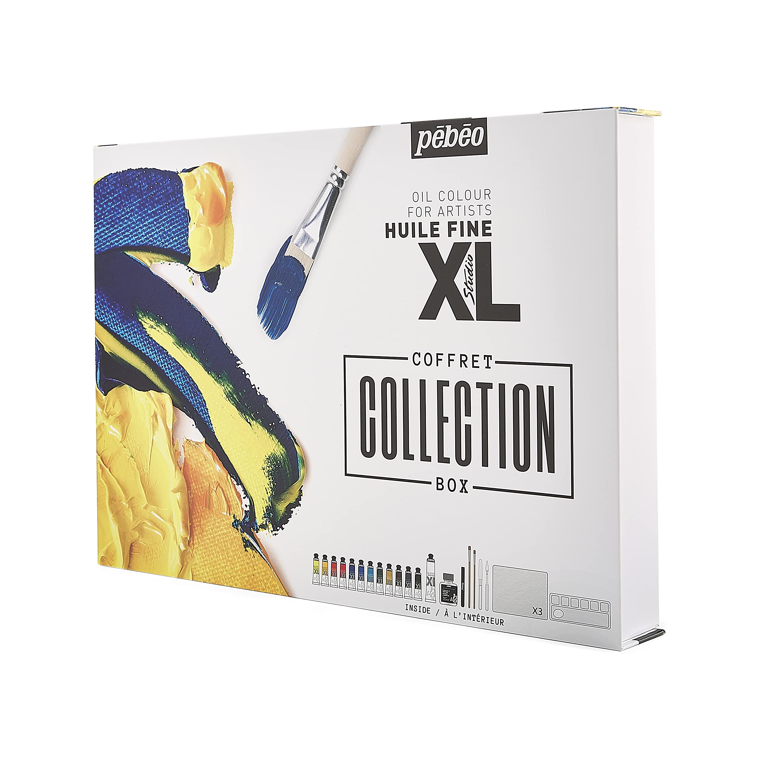 Pébéo Huile Fine XL Coffret Collection, Mixte, 39,5x28,2x4,9cm 920113