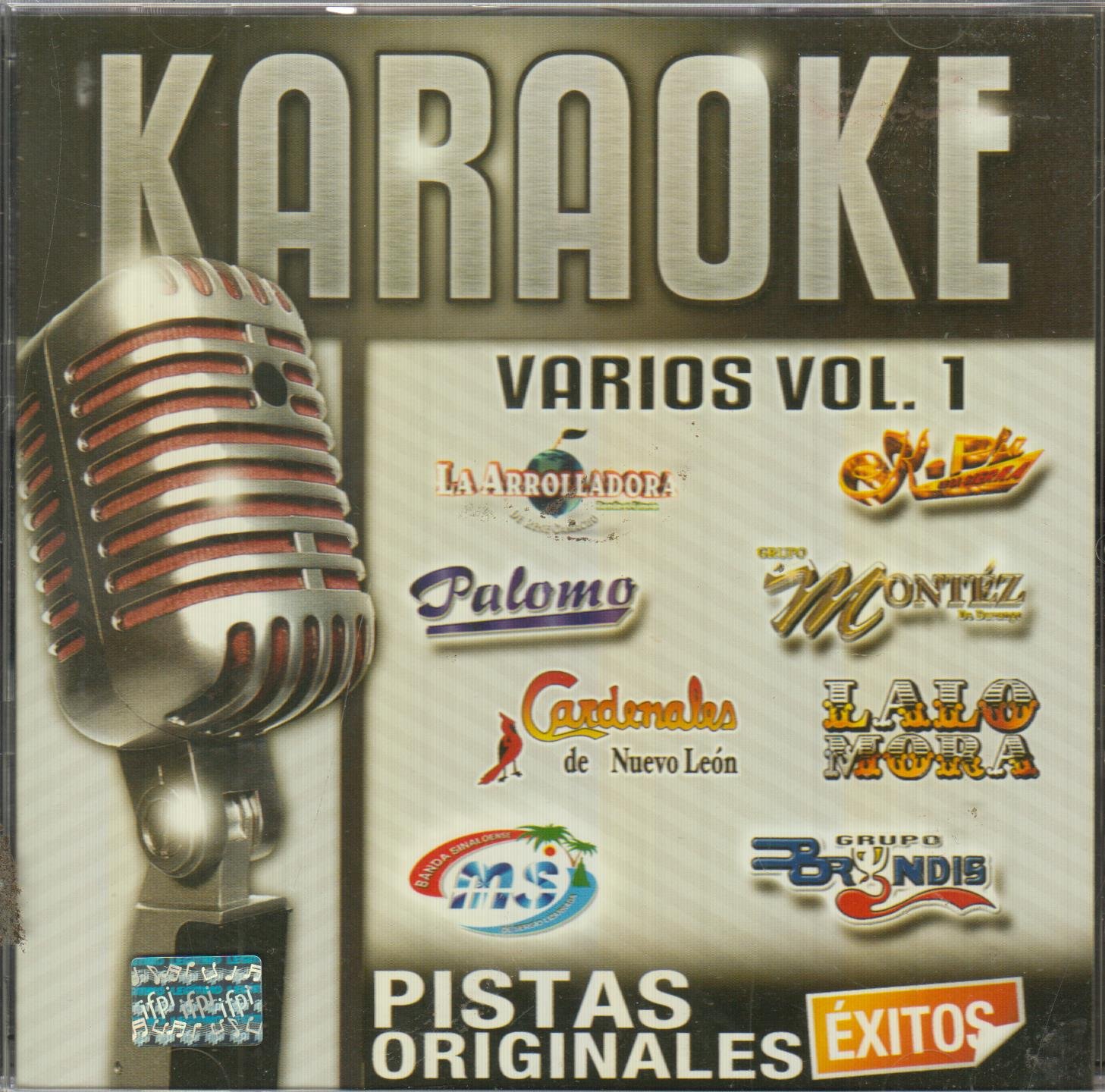 VARIOS VOL.1 KARAOKE 10 CANCIONES