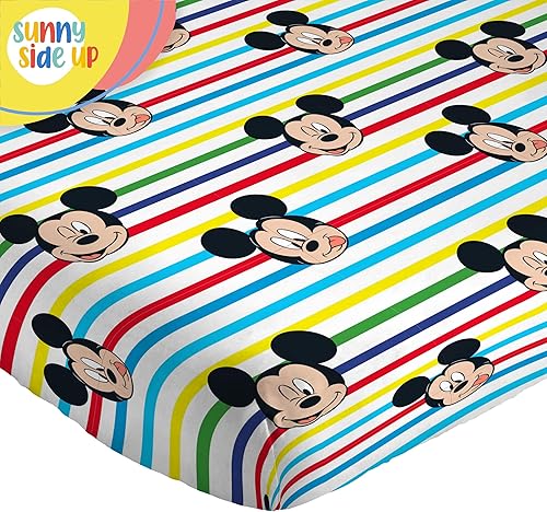 Miniatura 6 de Disney Mickey Mouse - Juego de sábanas tamaño individual, juego de ropa de cama de 3 piezas para niños, incluye funda de almohada, sábanas de