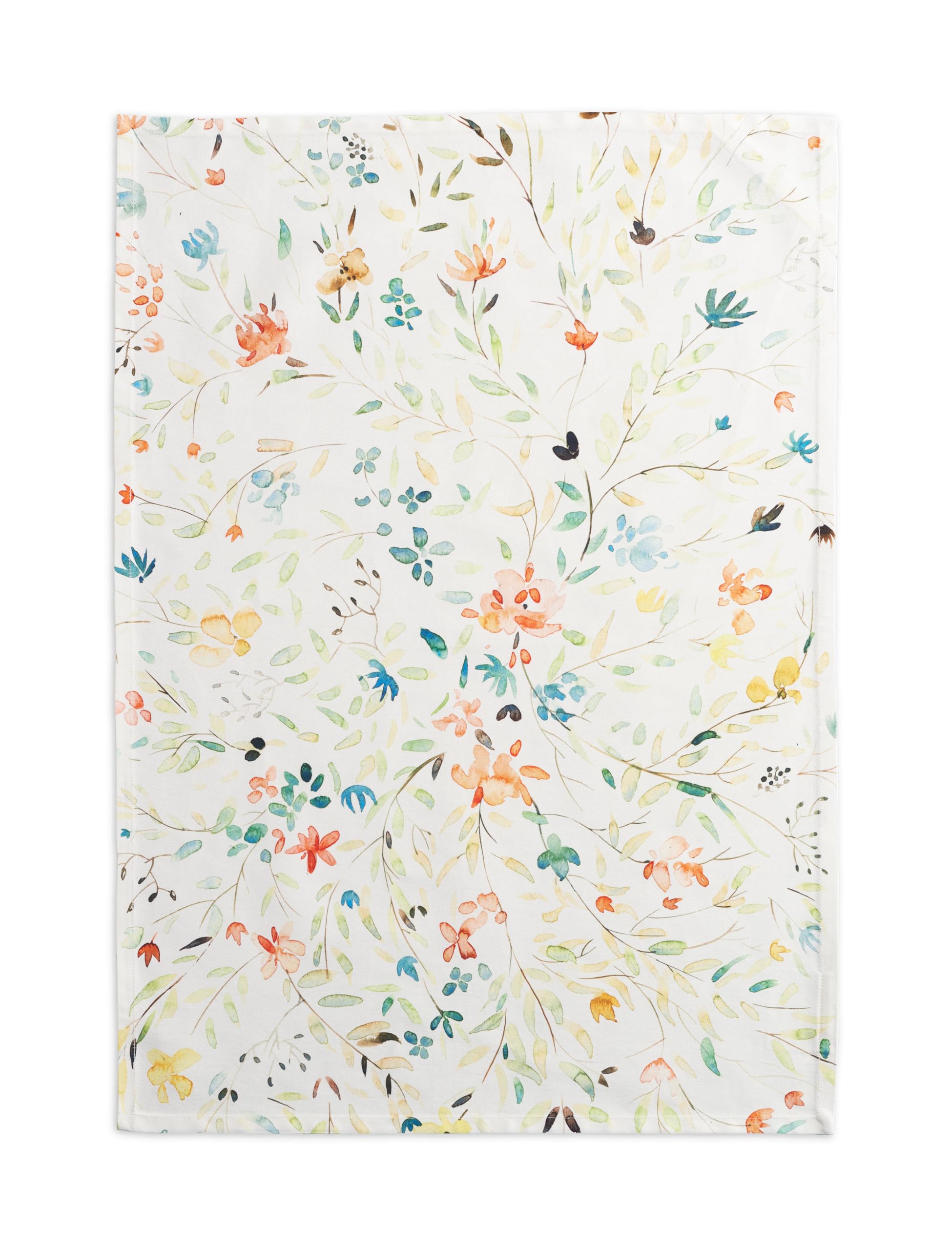 Maison d' Hermine Colmar 100% Cotton Set of 2 Multi-Purpose Kitchen Towel Soft Absorbent Dish Towels | Tea Towels | Bar Towels (20 Inch by 27.50 Inch)