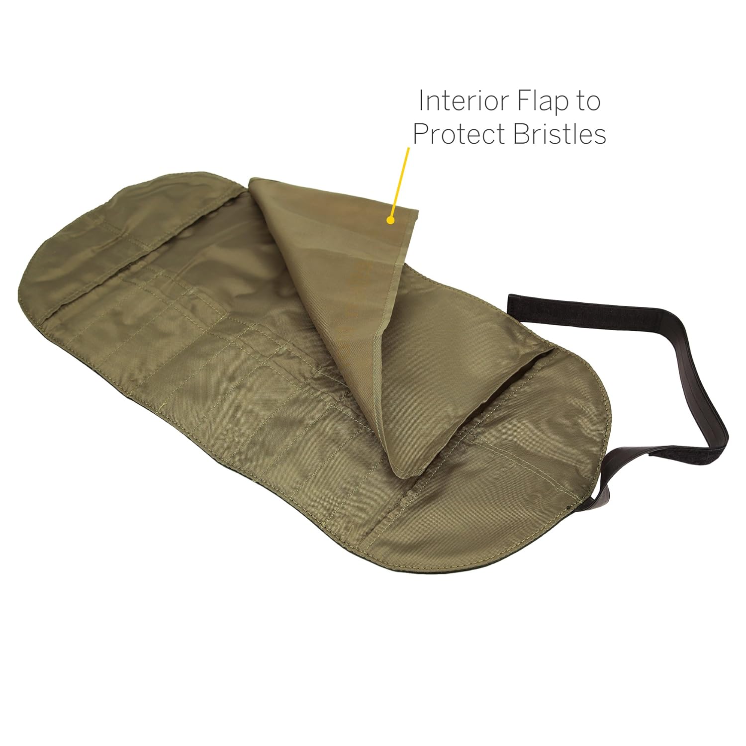 Bdellium Tools Professional Makeup Brush Studio Series - Basic 7pc. Brush Set with Roll-Up Pouch - Image 9