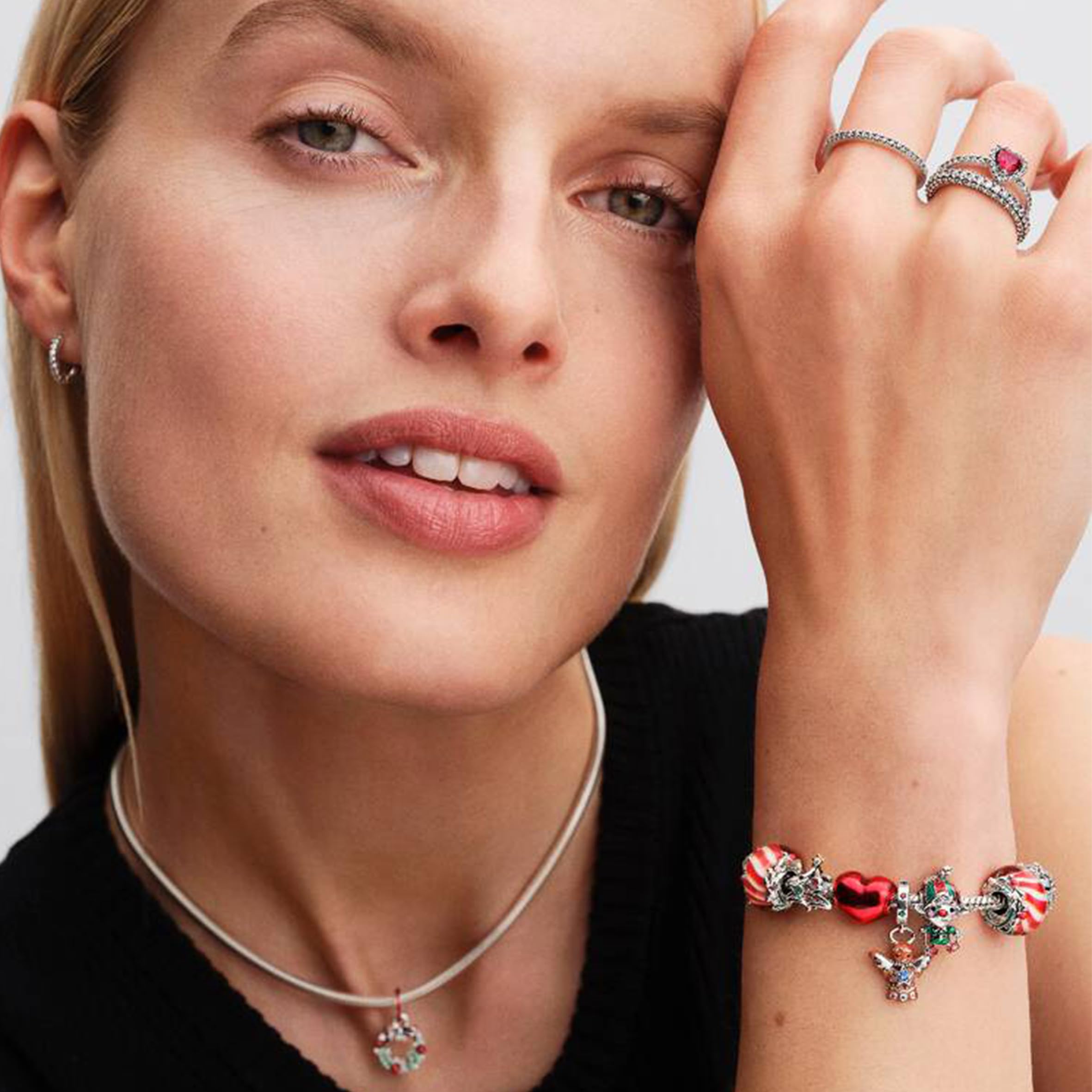 PANDORA Lebkuchen-Engel Charm-Anhänger 794247C01 Charm Anhänger