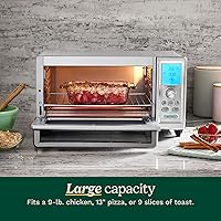 Vista 5 de Horno tostador de convección Cuisinart para Chef, Modelo nuevo, talla única , Acero inoxidable