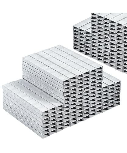 Vista 9 de Grapas, 10000 grapas, grapas de 1/4 de pulgada, capacidad de 20 hojas (26/6), grapas estándar, suministros de oficina de grapas, grapas de oficina