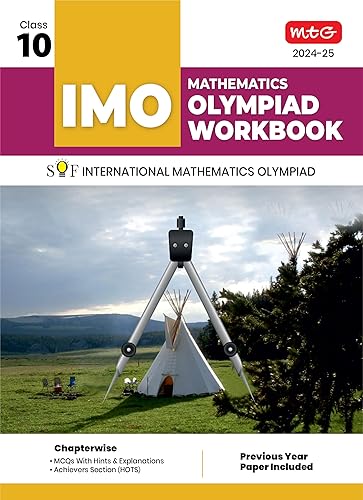 MTG International Mathematics Olympiad (IMO) Workbook for Class 11 - MCQs, Previous Years Solved Paper and Achievers Section - SOF Olympiad Preparation Books For 2024-2025 Exam
