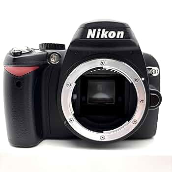 美品✨Nikon D60 デジタル一眼レフカメラ　標準レンズ　タムロン Amazon.co.jp: Nikon D60 10.2MP デジタル一眼レフカメラ 18