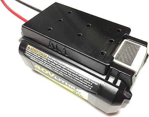 Miniatura 2 de Adaptador 10AWG para 40V Ryobi batería de iones de litio Dock Power Connector Wire Robotics