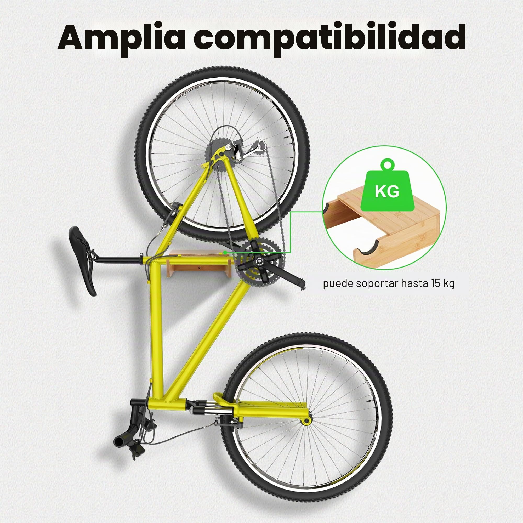 Soporte Bicicletas Pared - Bike Stand - Soporte Bicicleta Pared Vertical