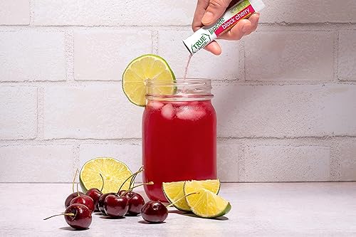 Miniatura 9 de True Lime - Mezcla para preparar limonada de lima y cereza negra (10 unidades, 1 paquete), hecha de limas reales, sin gluten, conservantes ni