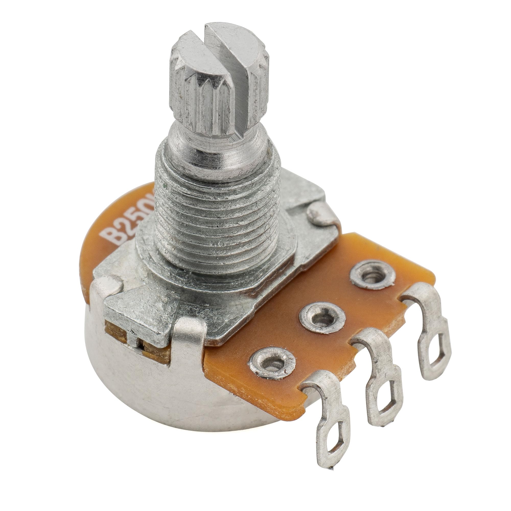 Alpha B250K Mini Metric Split Short Shaft 6.5mm Linear Taper Potentiometer