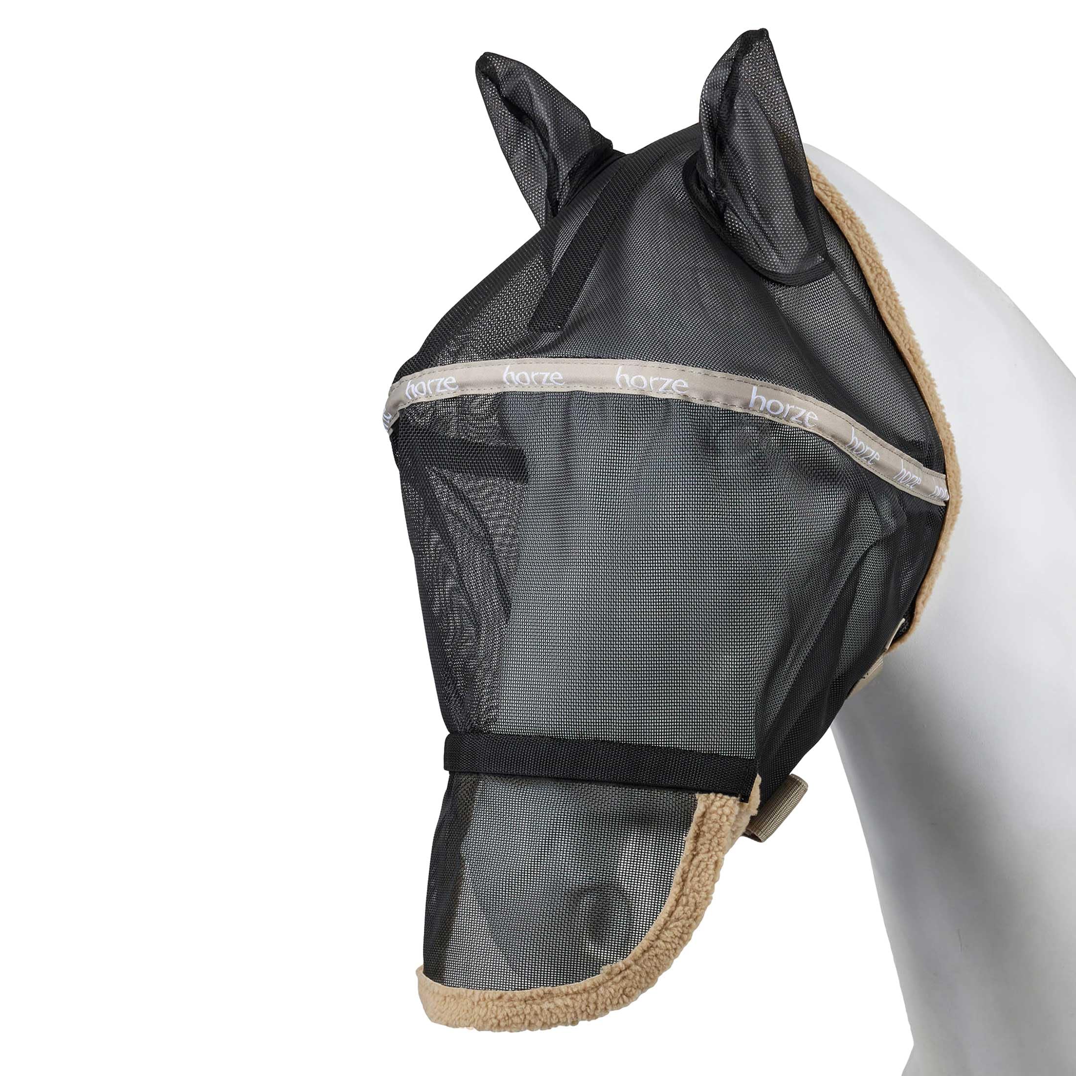 Masque anti-mouches en maille HORZE Atmosphère taille S avec protection UV efficace
