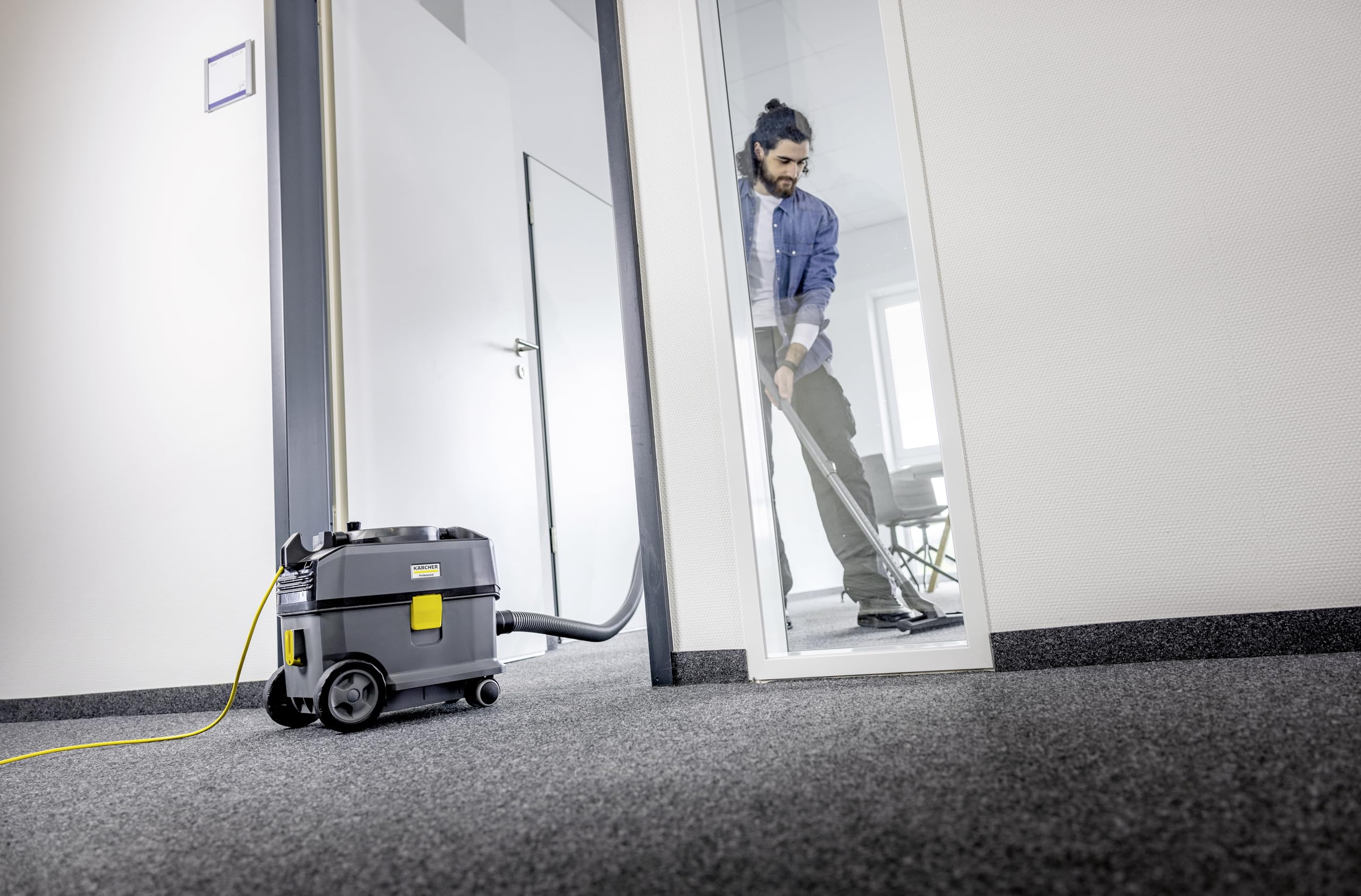 Kärcher Aspirador seco T 10/1 ADV, 18 kPa, 585 W, 10 L, HEPA 14