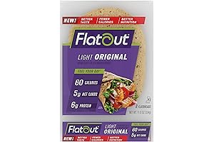 Cut Da Carb Flatbread: The Perfect Sandwich Bread, Pizza Crust, and More