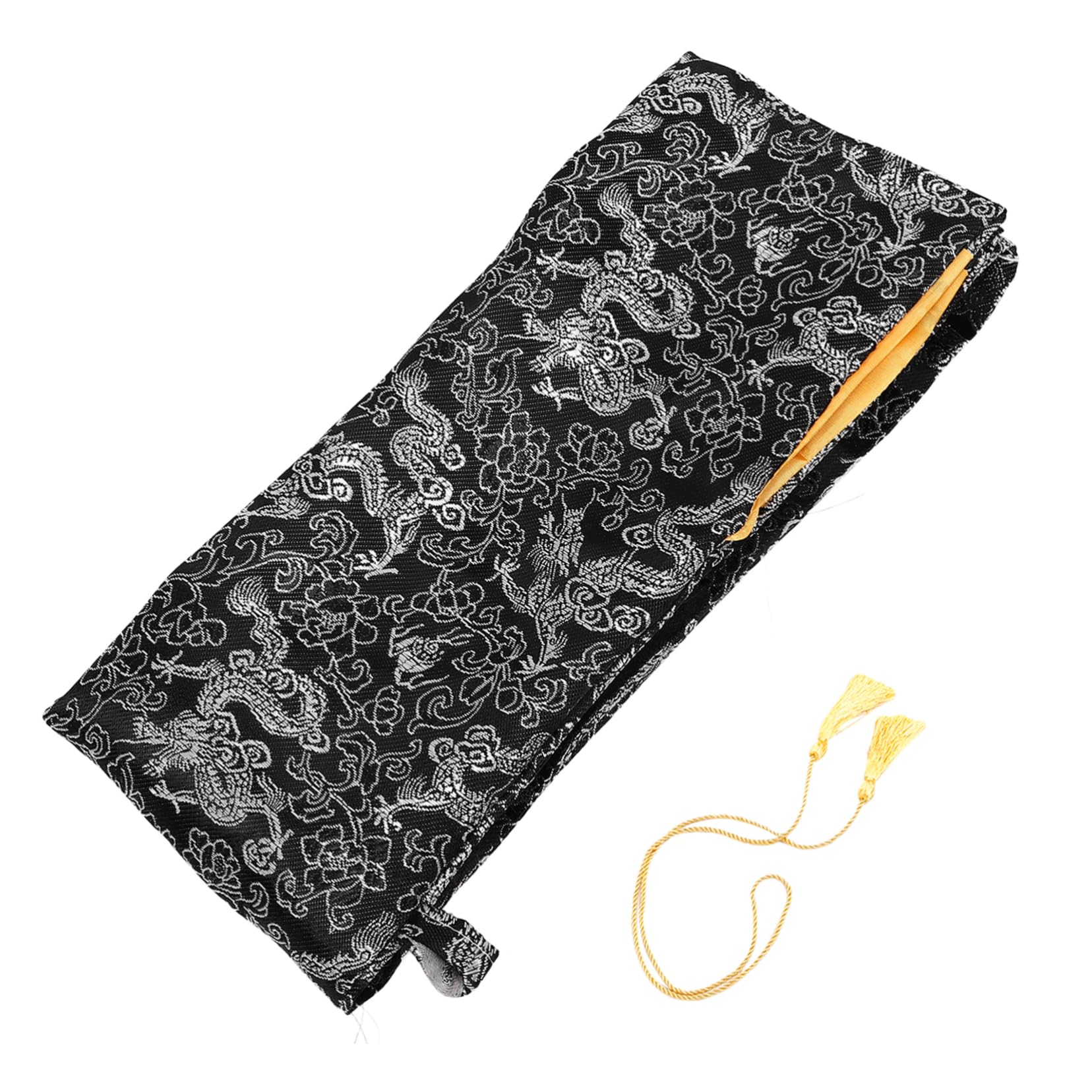 SUPVOX Sword Storage Bag Japanese Sword Bag Sturdy Stylish Dragon Embroidery Compact Practical