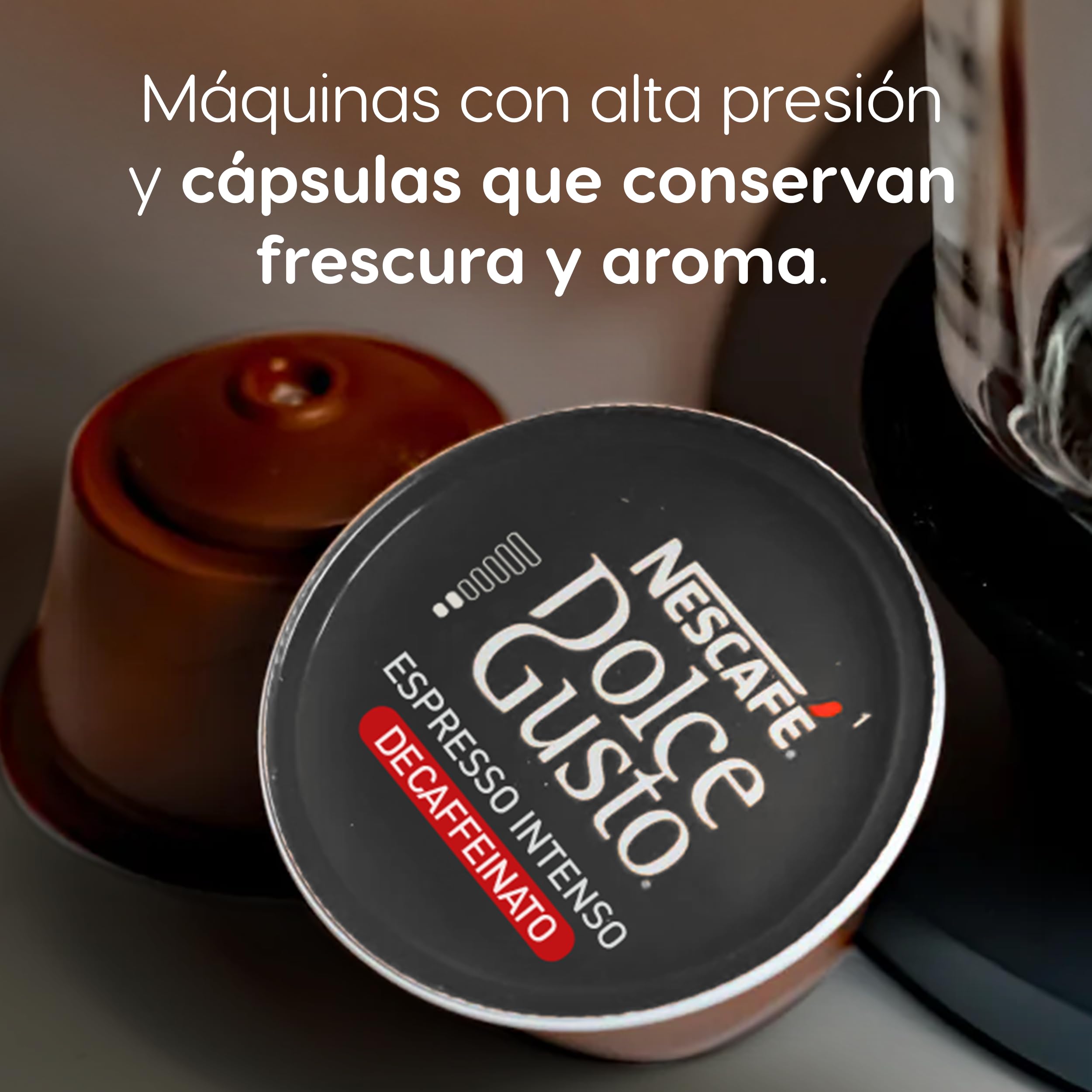 NESCAFÉ Dolce Gusto Espresso Intenso Descafeinado Kapsułki 90 Sztuk (3x30) Oryginalne