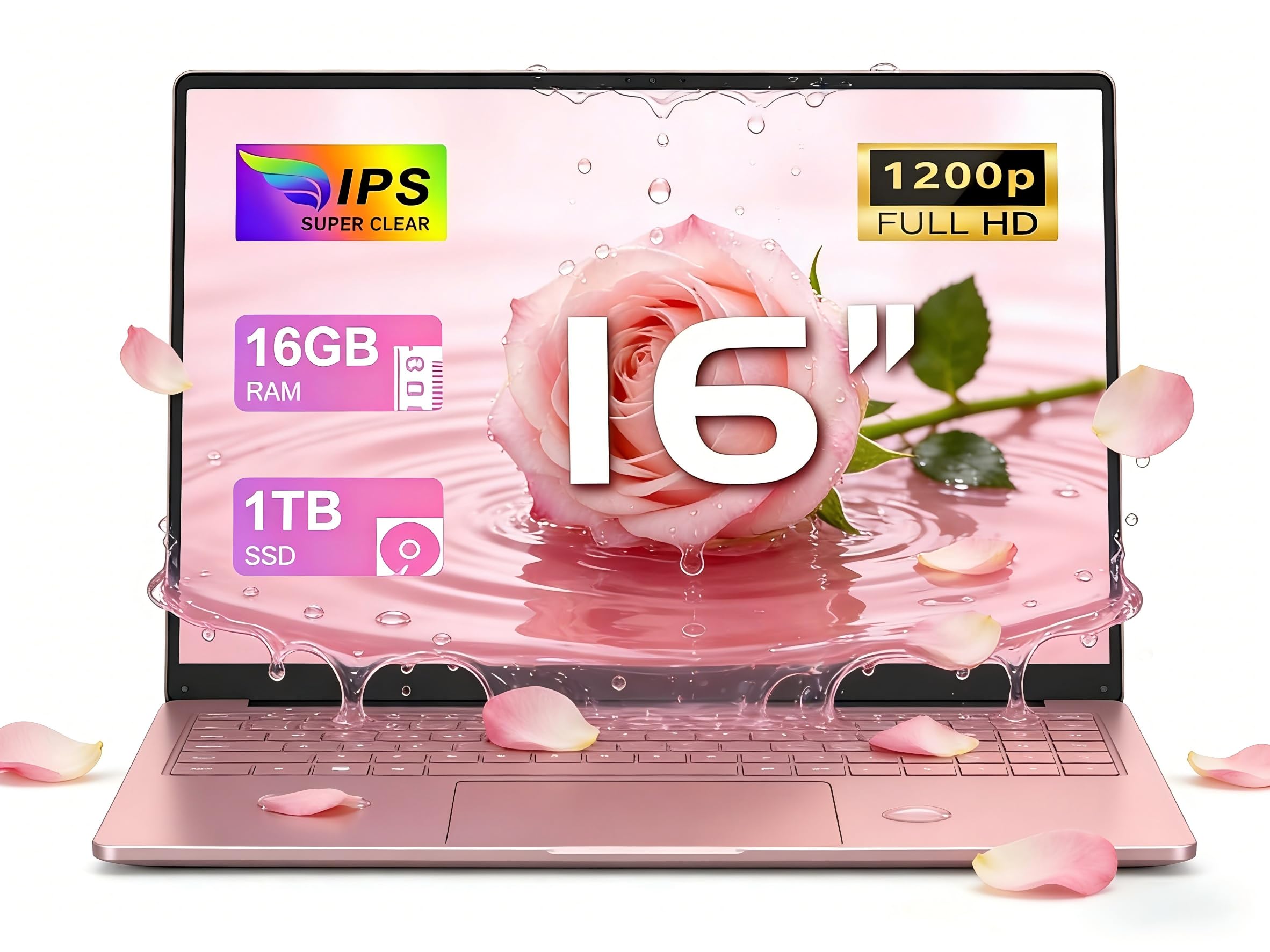 Portátil 16" Full HD: Potente, Ligero y Versátil