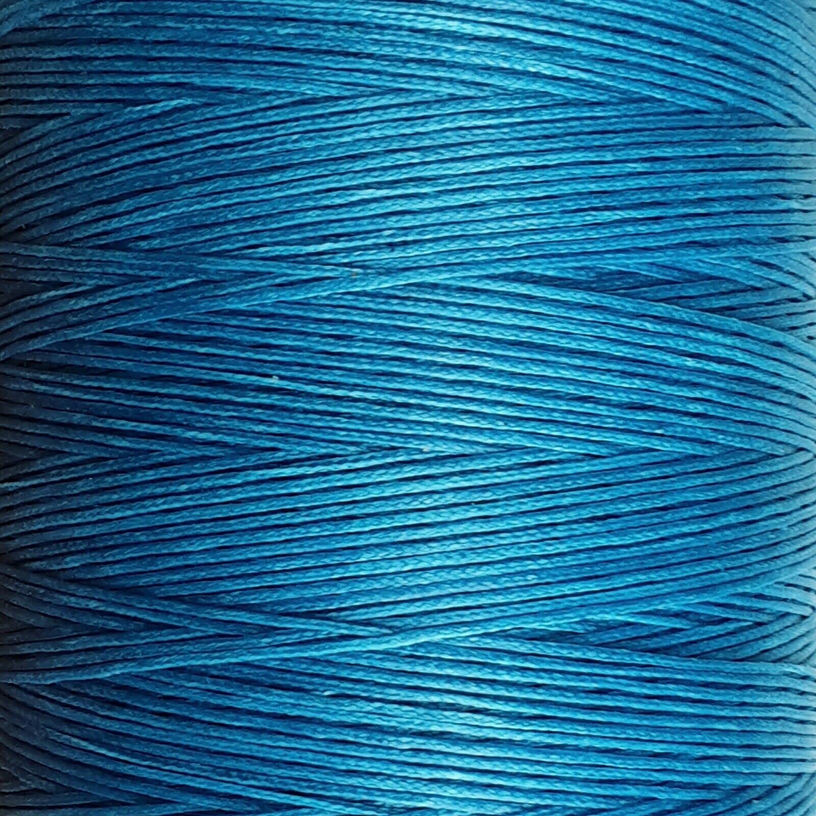 1mm Waxed Nylon Cord 20 meters, Durable Strong Thread for Jewellery Bracelet making, Art & Crafts (Blue)