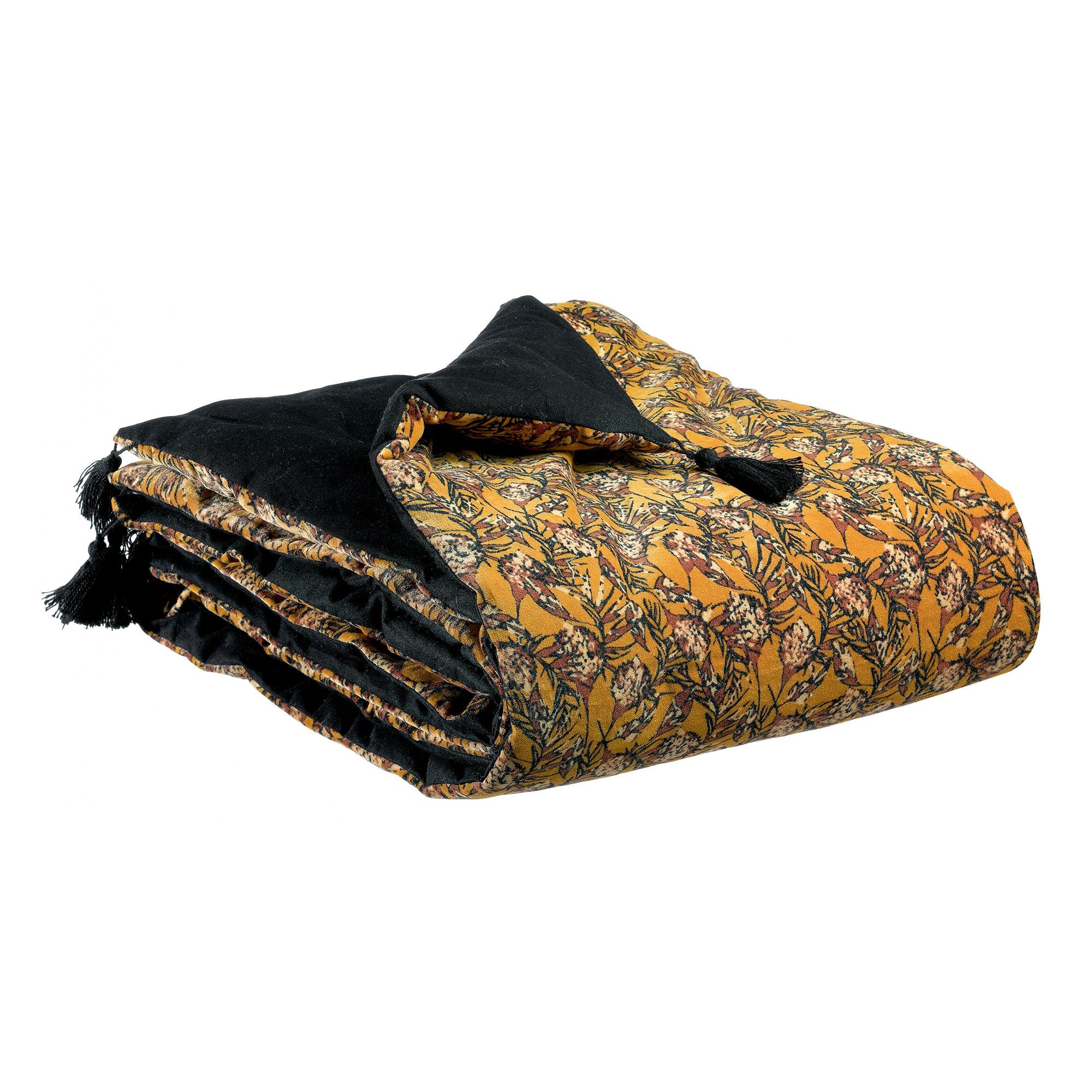 Plaid Anae Bronze Vivaraise pour vos soirées cocooning