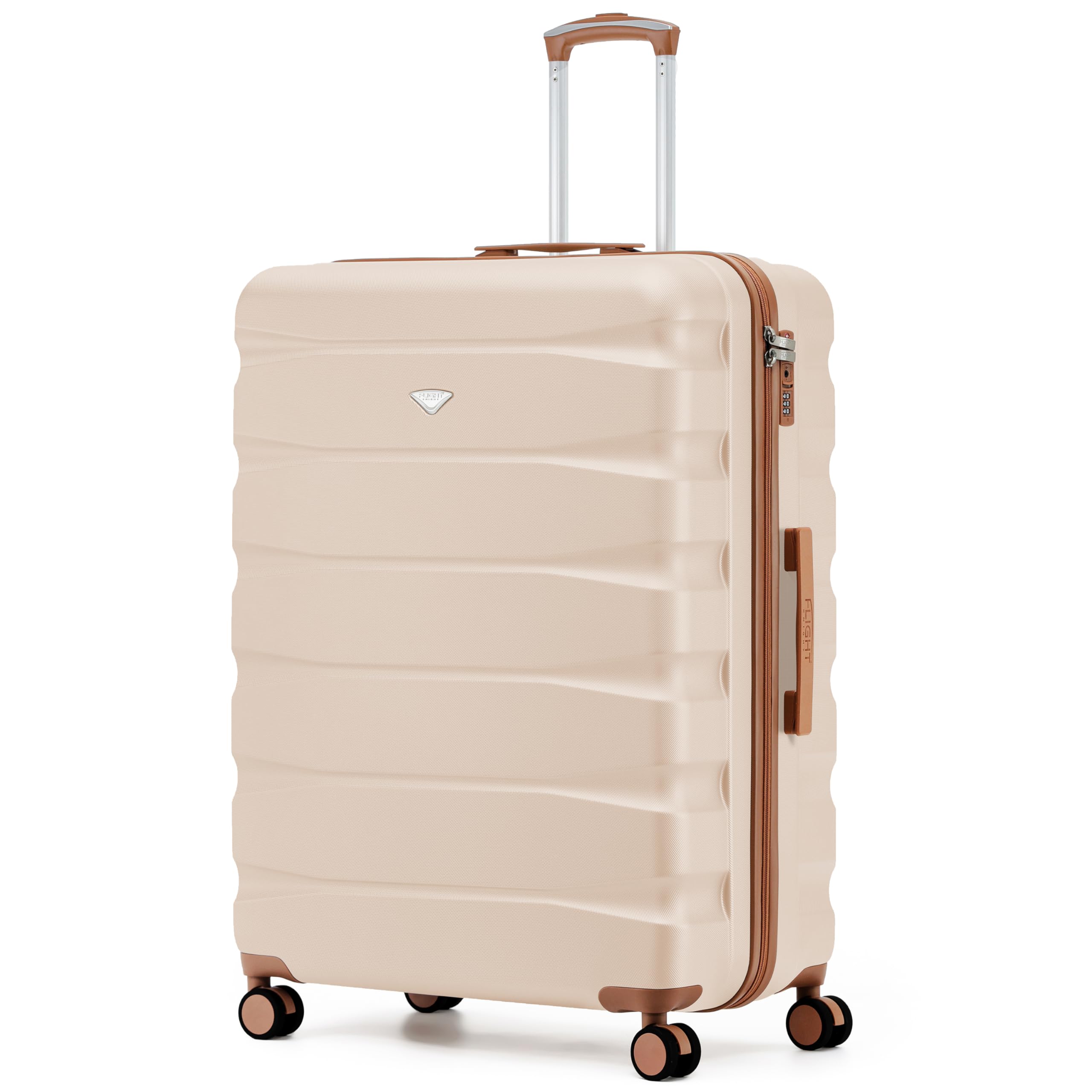 Flight Knight Underseat Cabin Suitcase 45x36x20cm | Free Hand Luggage for EasyJet & Wizz Air | Lightweight ABS Hard Shell with 8 Silent-Glide Spinner Wheels | Max Space Travel Bag — view 13