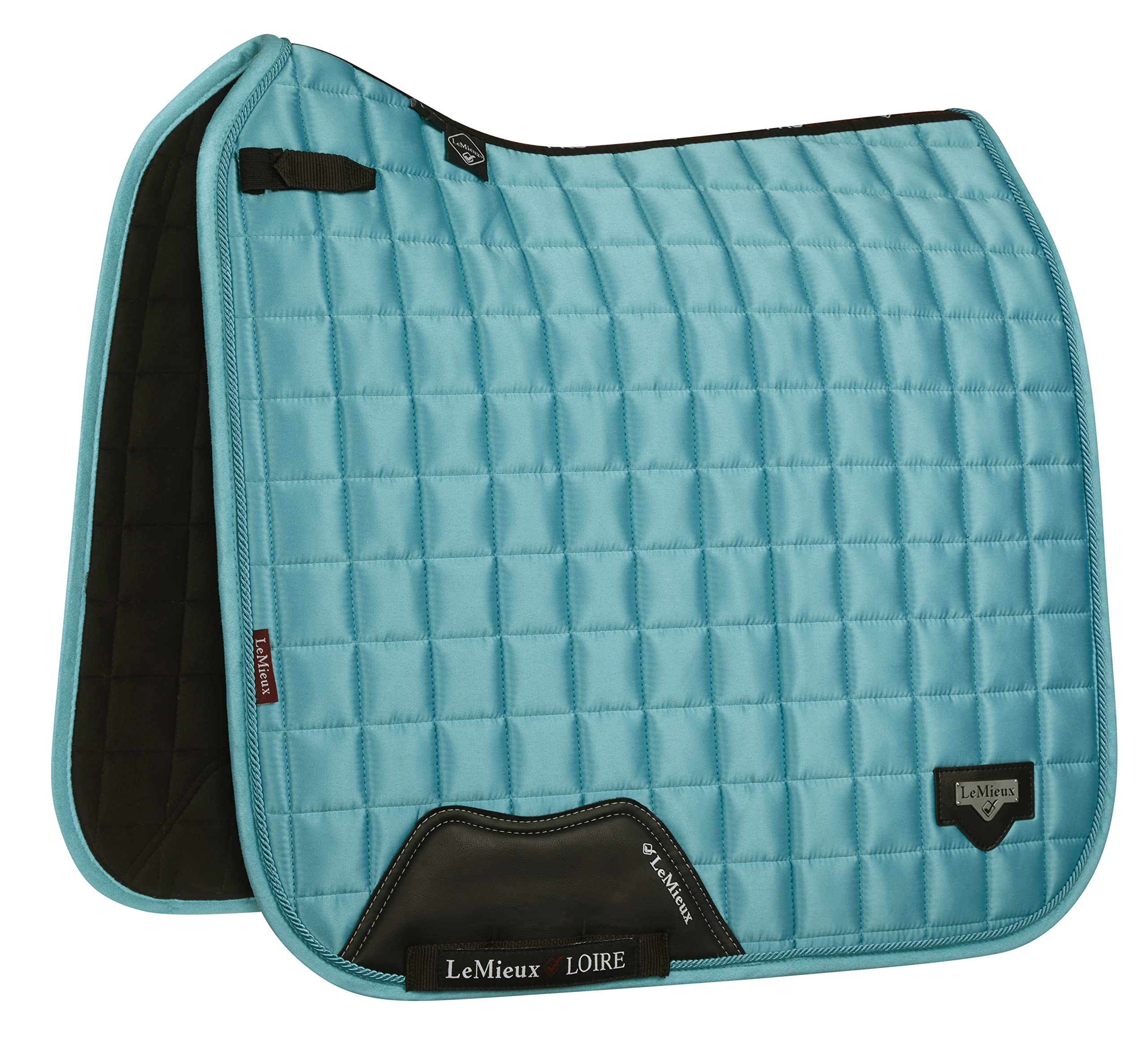 LeMieux Dressage Loire Classic Square Saddle Pad - Saddle Pads for Horses - Equestrian Riding Equipment and Accessories (Azure - Large) โ image 1
