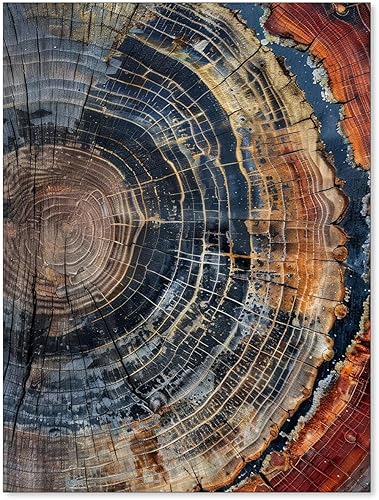 Miniatura 16 de Medpol Lienzo retro rojo abstracto de ojos para pared, póster hippie trippy, citas de afirmación, decoración de pared de los años 60 y 70,