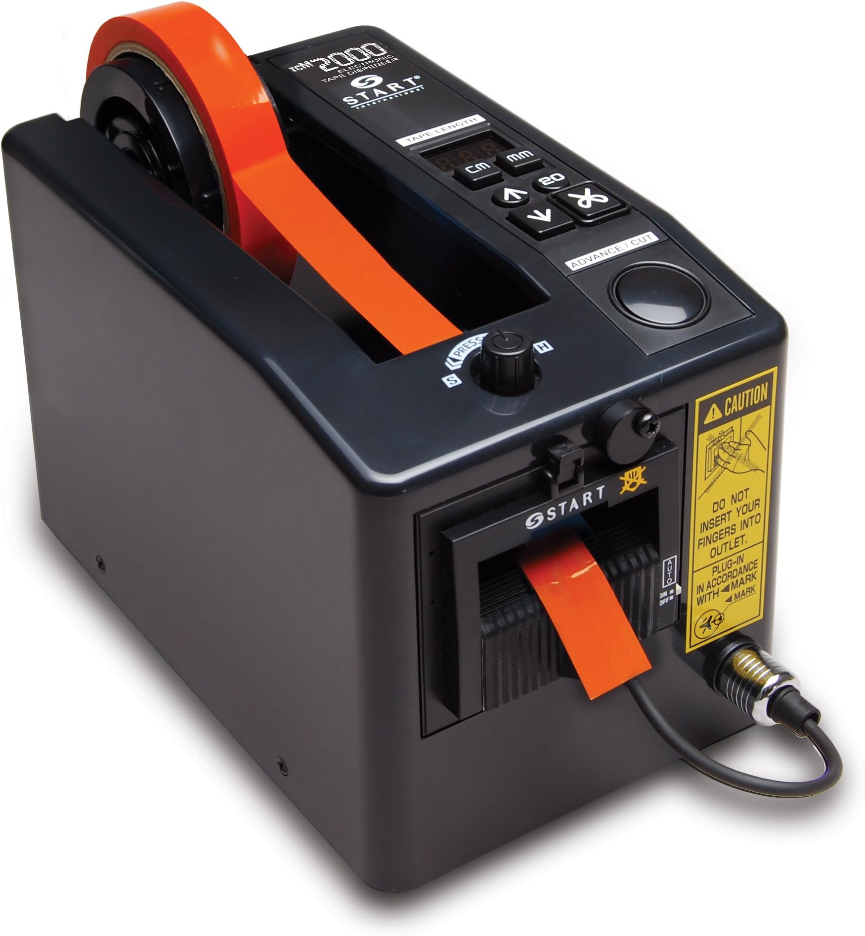 START International ZCM2000 Electronic Tape Dispenser with Three Programmable Tape Lengths